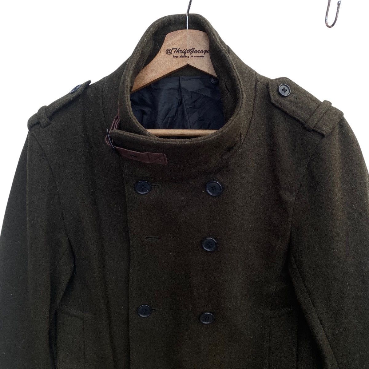 Beams Plus × Designer BEAMS Tactical Double Breasted Wool Jacket Size US S / EU 44-46 / 1 - 2 Thumbnail