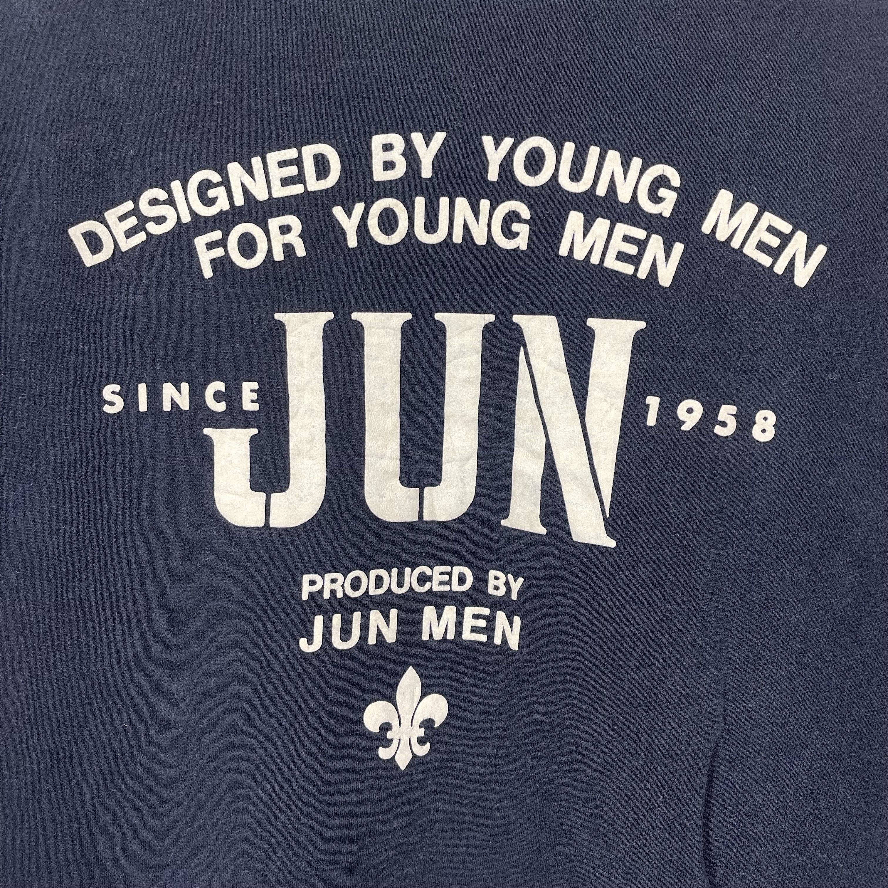 JUN MEN JUN MEN Crew Neck Sweatshirt #1450/AX Size US M / EU 48-50 / 2 - 2 Thumbnail