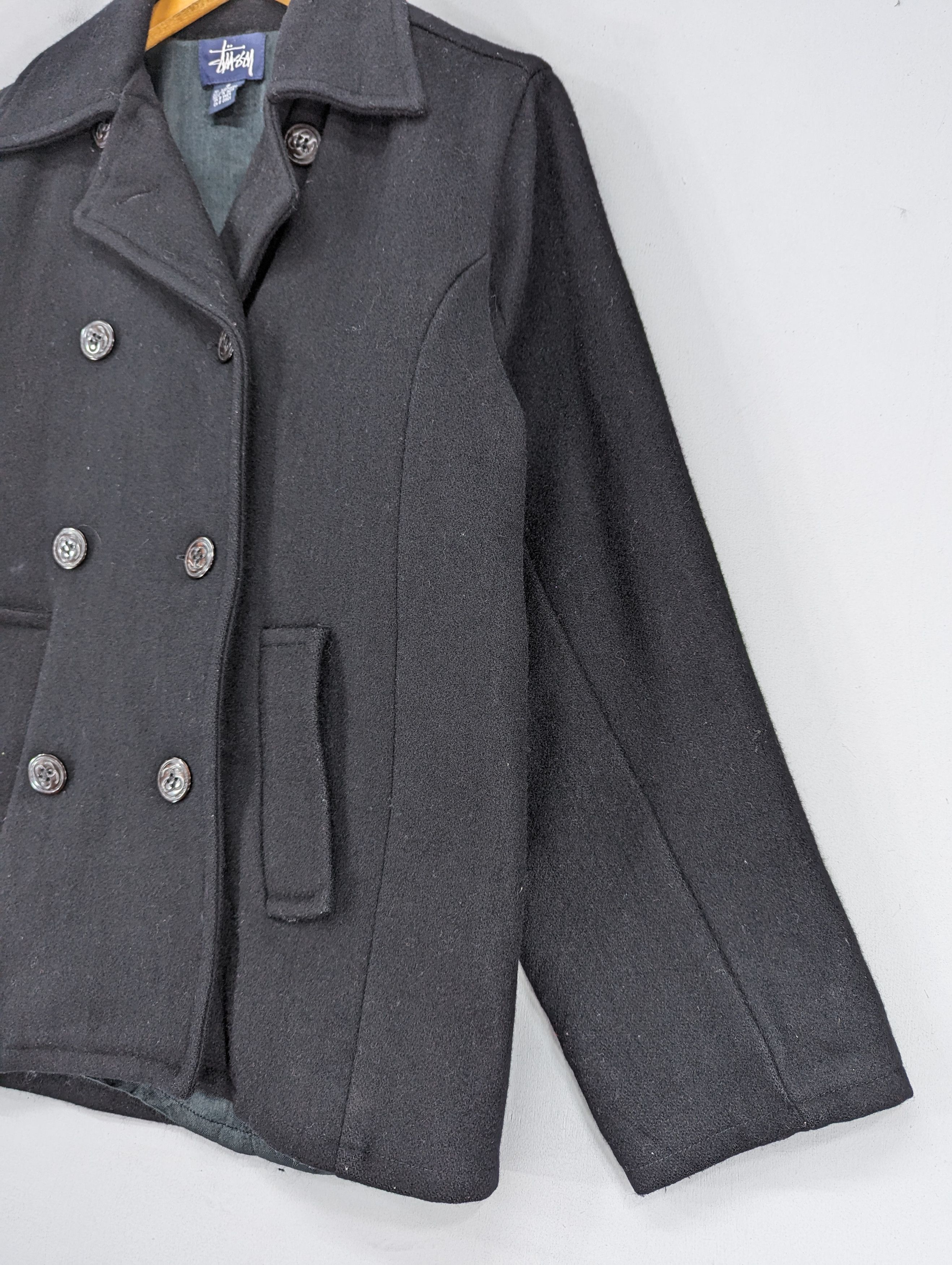 Stussy 🔥RARE🔥Stussy Double Breasted Wool Jacket Size US S / EU 44-46 / 1 - 4 Thumbnail