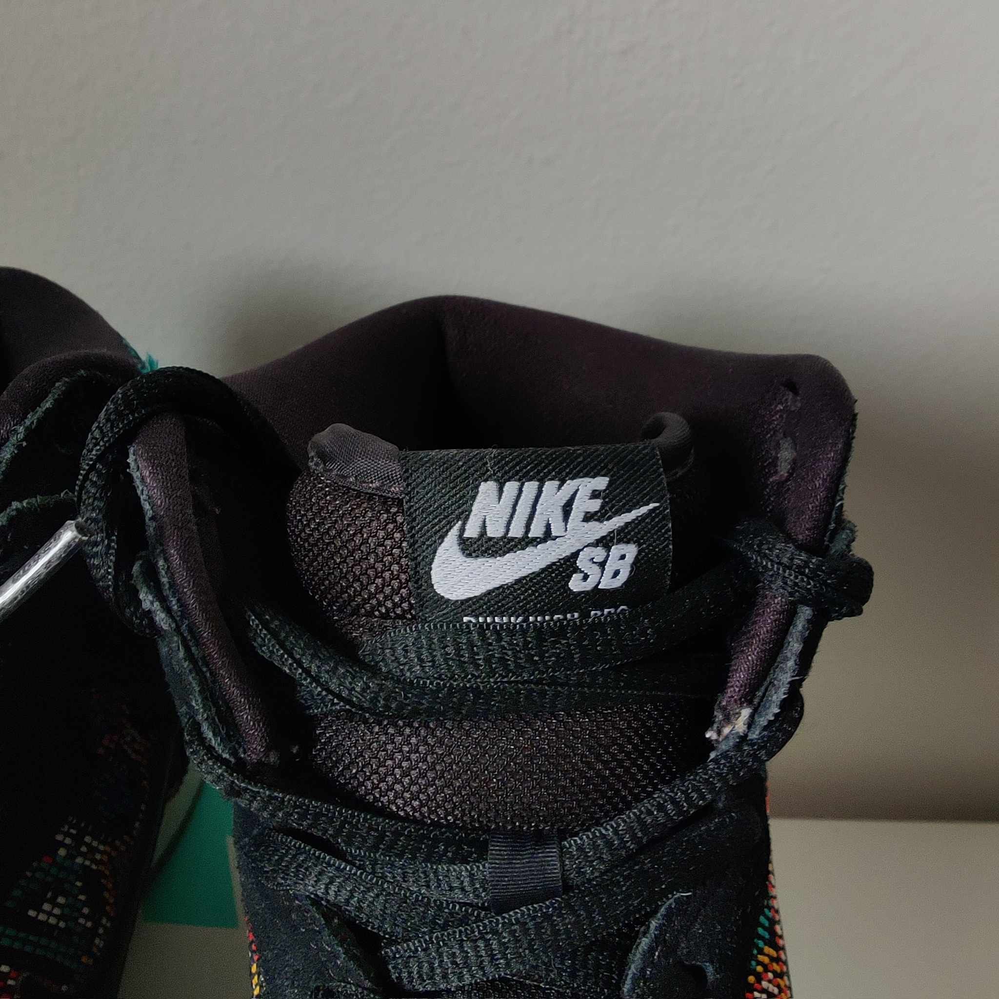 Nike Nike SB Dunk High Premium ‘Seat Cover’ Aztec Geometry Suede Size US 10.5 / EU 43-44 - 8 Thumbnail