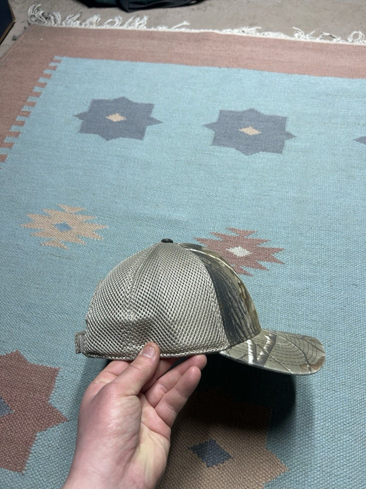 The Game Auburn bean & grain strapback hat camo NWT DEADSTOCK farm Size ONE SIZE - 9 Thumbnail