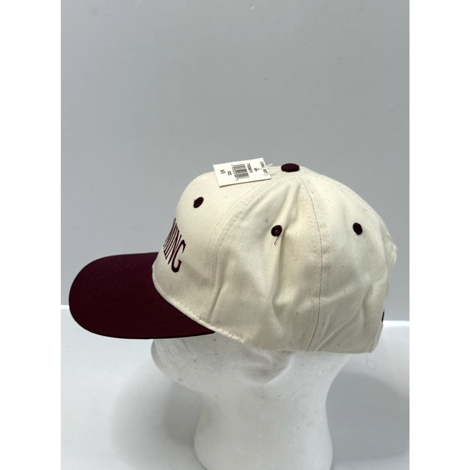 J Brand VINTAGE 90s Wyoming Cowboy Rodeo Western Snapback Hat American Grit Men One Size Cream Size ONE SIZE - 4 Thumbnail