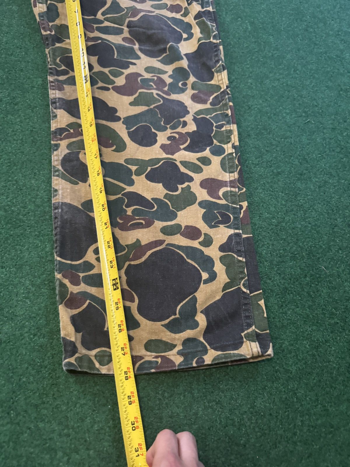 Vintage Vintage 90s Duck Camo Baggy Hip Hop Skater 36x28 Pants Size US 36 / EU 52 - 4 Thumbnail