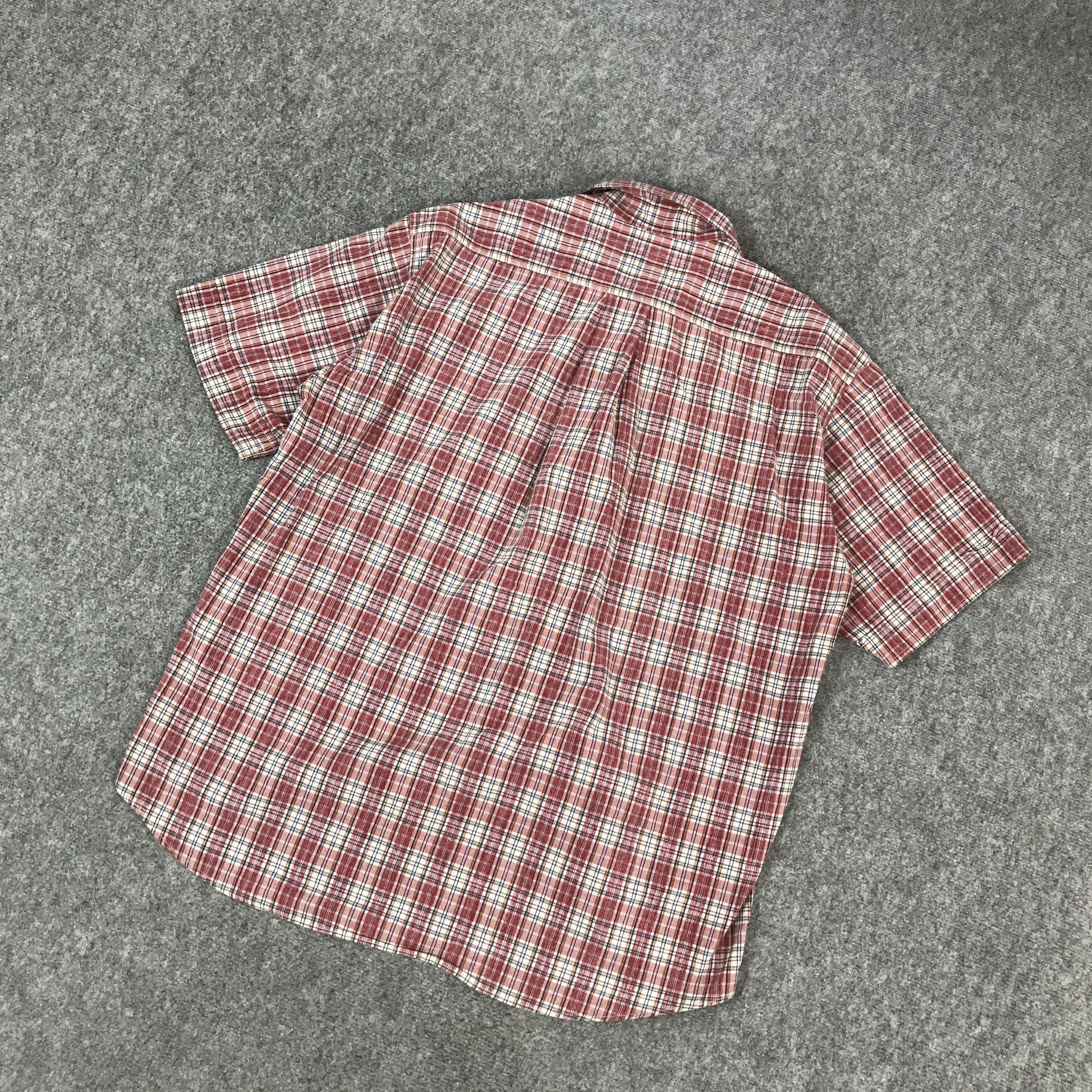 Japanese Brand AUTHENTIC NIGEL CABOURN TARTAN DESIGN BUTTON UP SHIRTS Size US L / EU 52-54 / 3 - 6 Thumbnail
