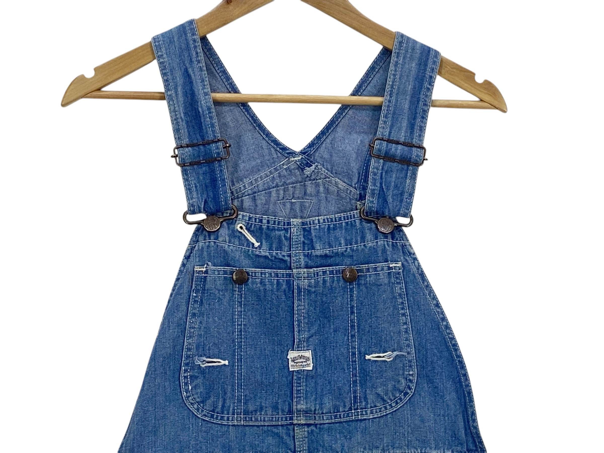 Other Big John Denim Bib Overalls Hip Hop Skateboards Workwear Size US 28 / EU 44 - 3 Thumbnail
