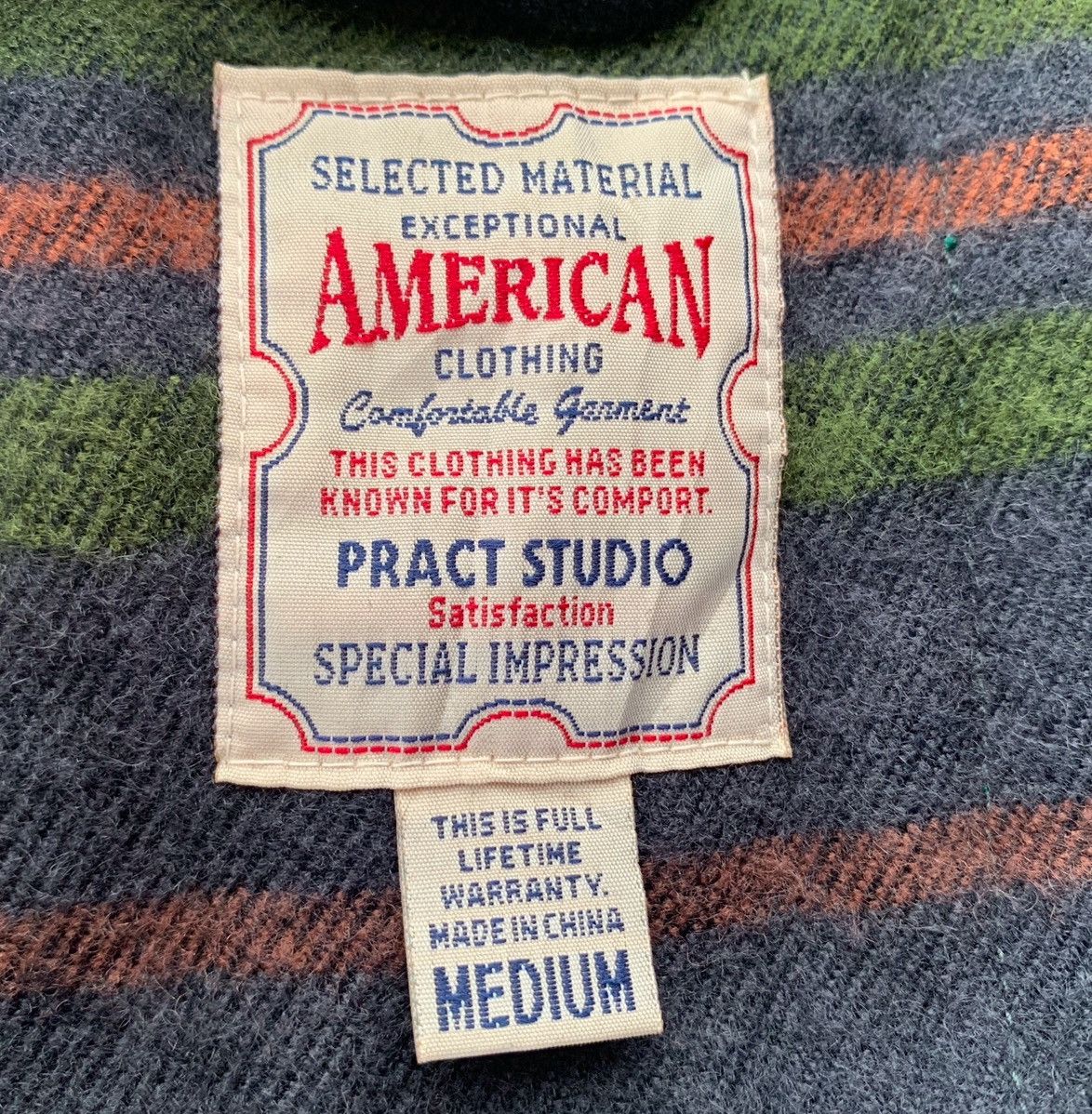 Vintage Pract Studio Blanket Workwear Chore Jacket Size US L / EU 52-54 / 3 - 11 Thumbnail