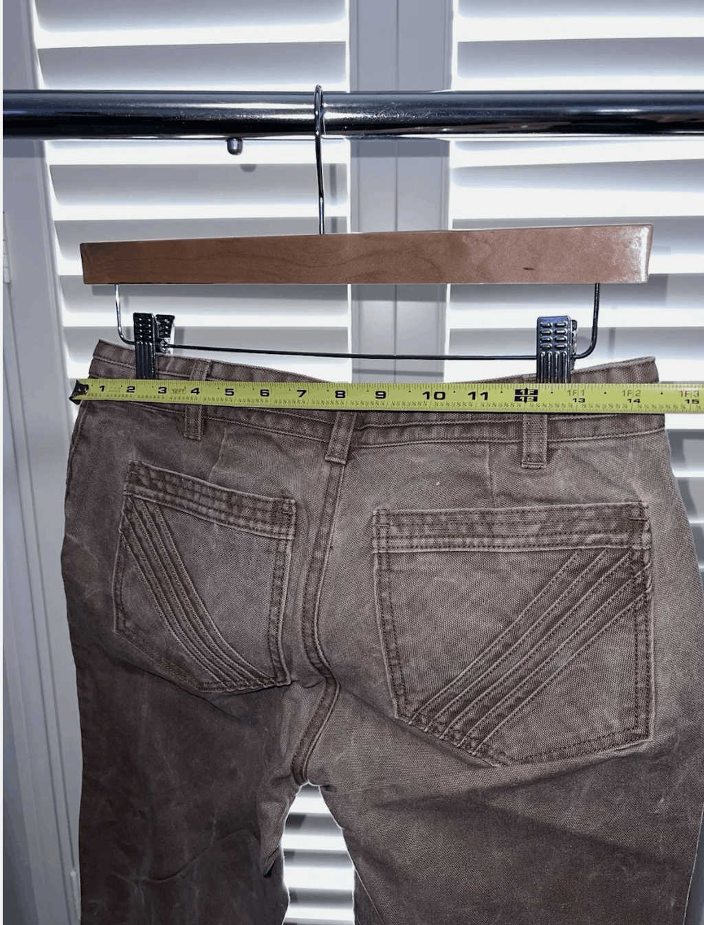Gap Vintage Gap Y2K 2000s Tan Brown Pants Size 4 Size 27" / US 4 / IT 40 - 4 Thumbnail