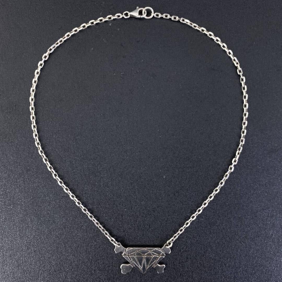 Undercover UNDERCOVER 2001AW DAVF Silver Diamond Necklace Size ONE SIZE - 3 Thumbnail