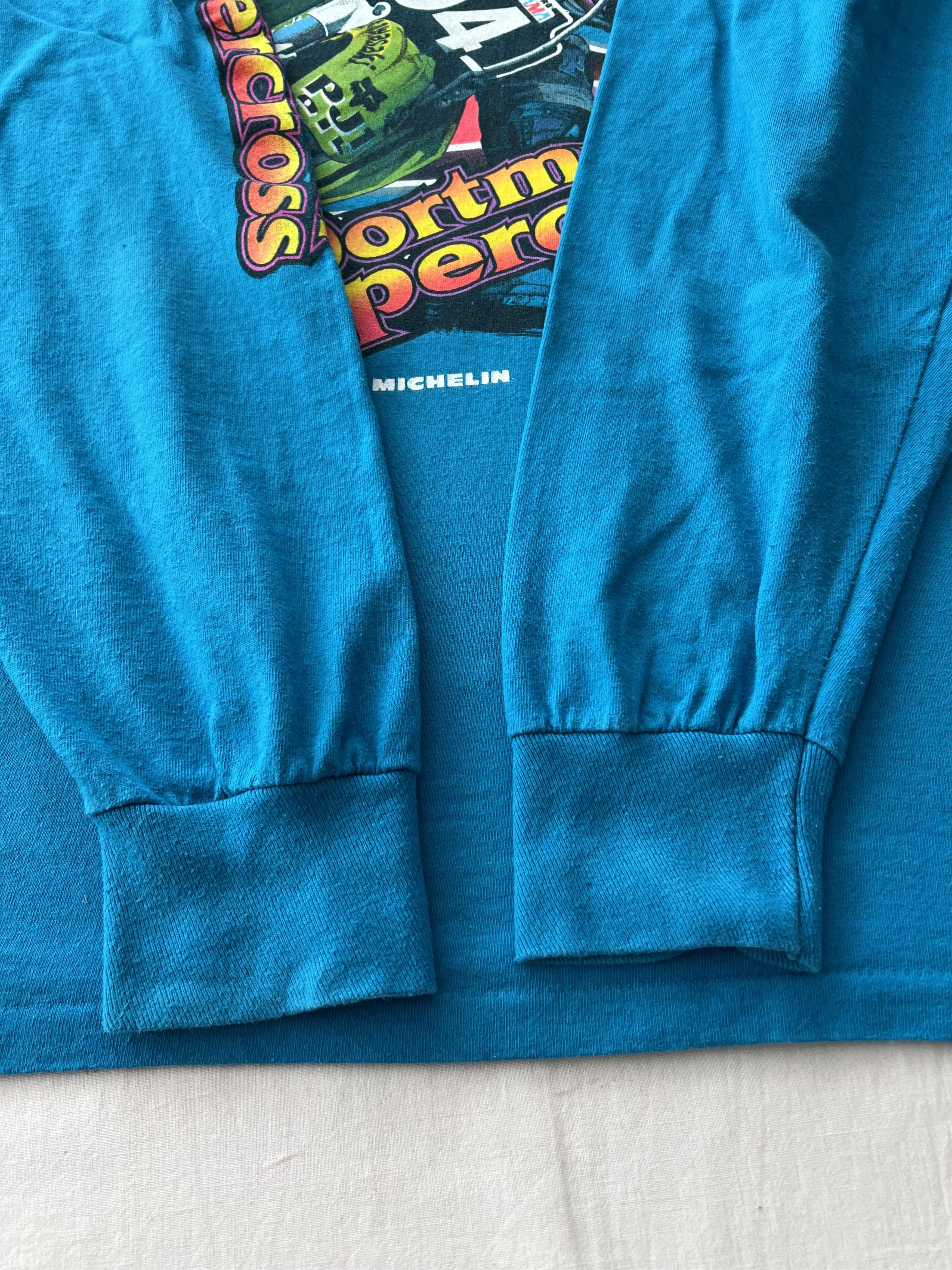 Vintage Vintage 90s Dortmund Supercross ADAC Moto Racing Long Sleeve Size US XL / EU 56 / 4 - 9 Thumbnail