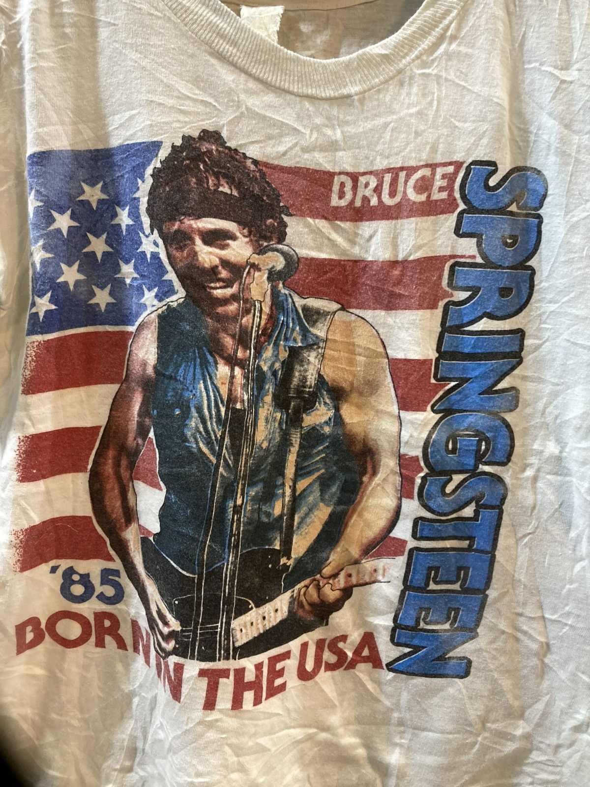 Band Tees Bruce Springsteen vintage tee 1984’s Size US M / EU 48-50 / 2 - 2 Thumbnail