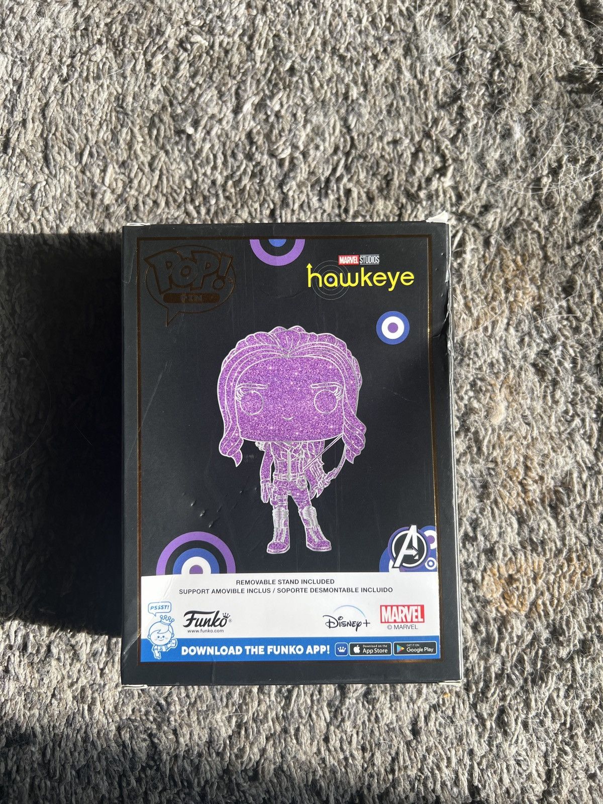 Marvel Comics Funko Pop! Kate Bishop Enamel Pin Size ONE SIZE - 2 Thumbnail