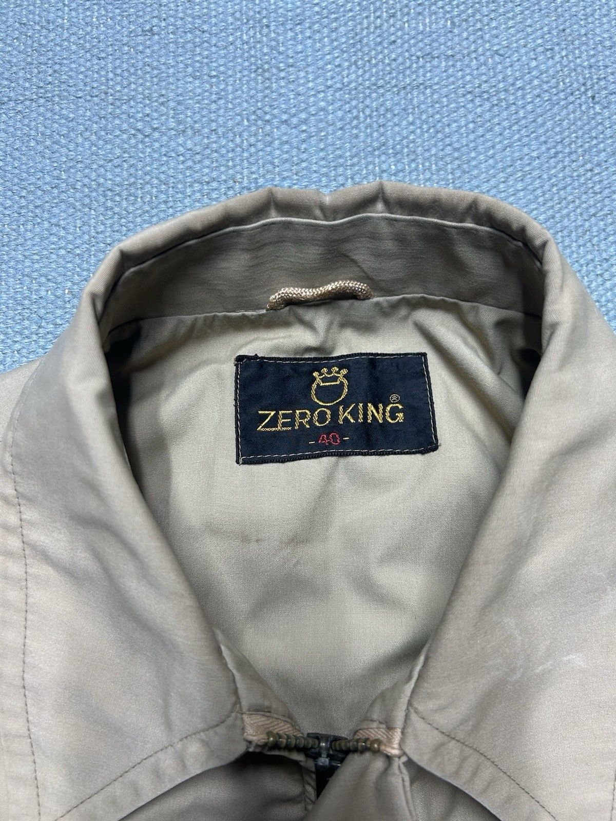 Vintage 1960s zero king cropped work jacket bomber talon zip M 40 Size US M / EU 48-50 / 2 - 9 Thumbnail