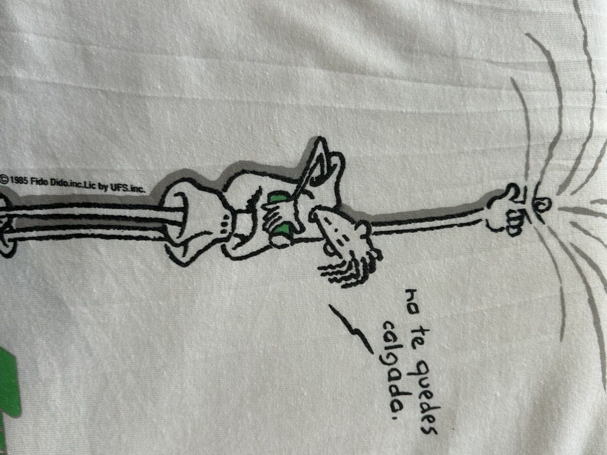 Band Tees × Vintage FIDO DIDO 7Up 7 UP Fizzy Drink Cola RETRO Unisex Drink Retro Size US L / EU 52-54 / 3 - 5 Thumbnail