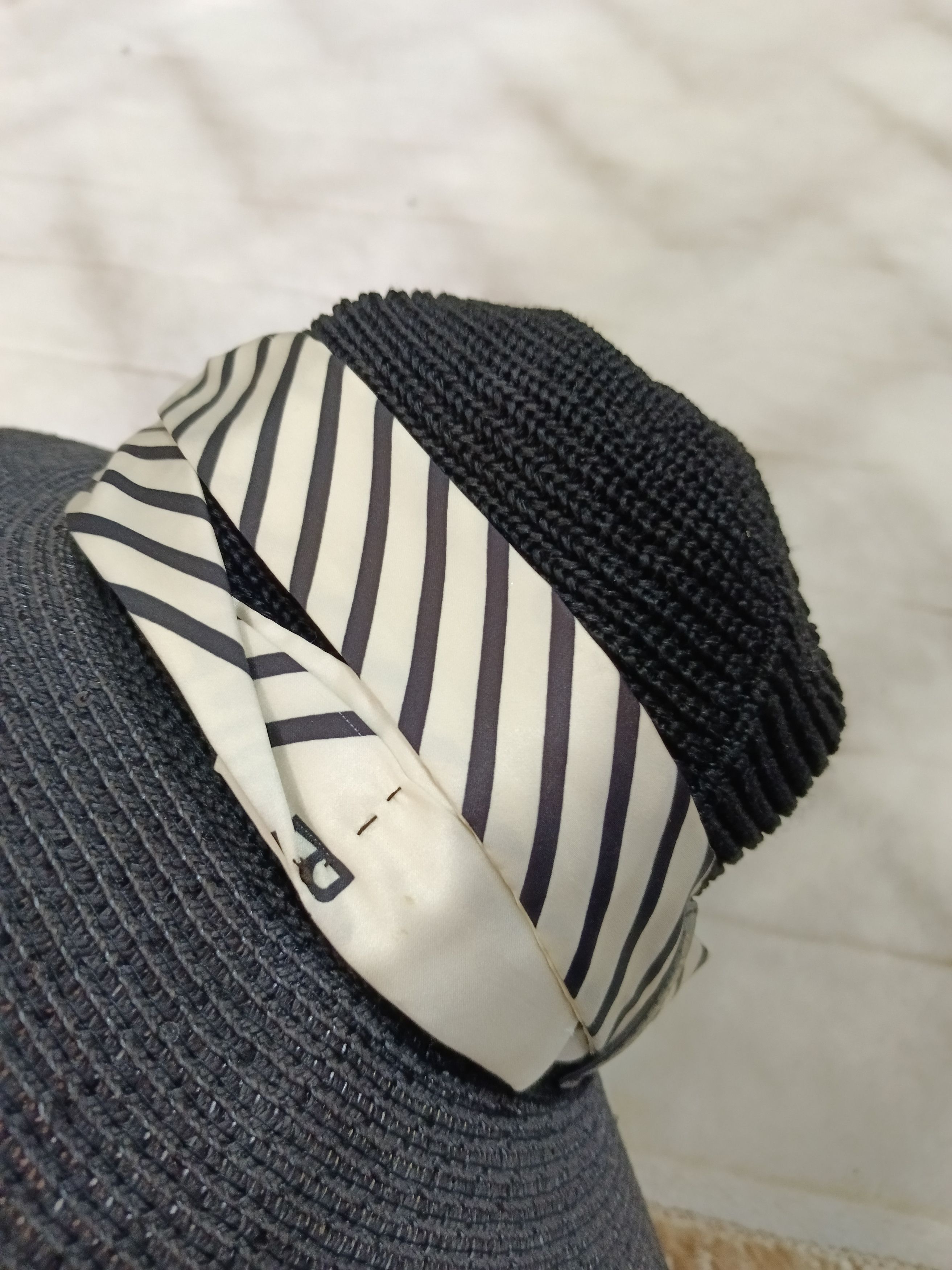 Chanel Chanel Authentic Wide-Brim Straw Hat(SIZE 56cm) Size ONE SIZE - 5 Thumbnail
