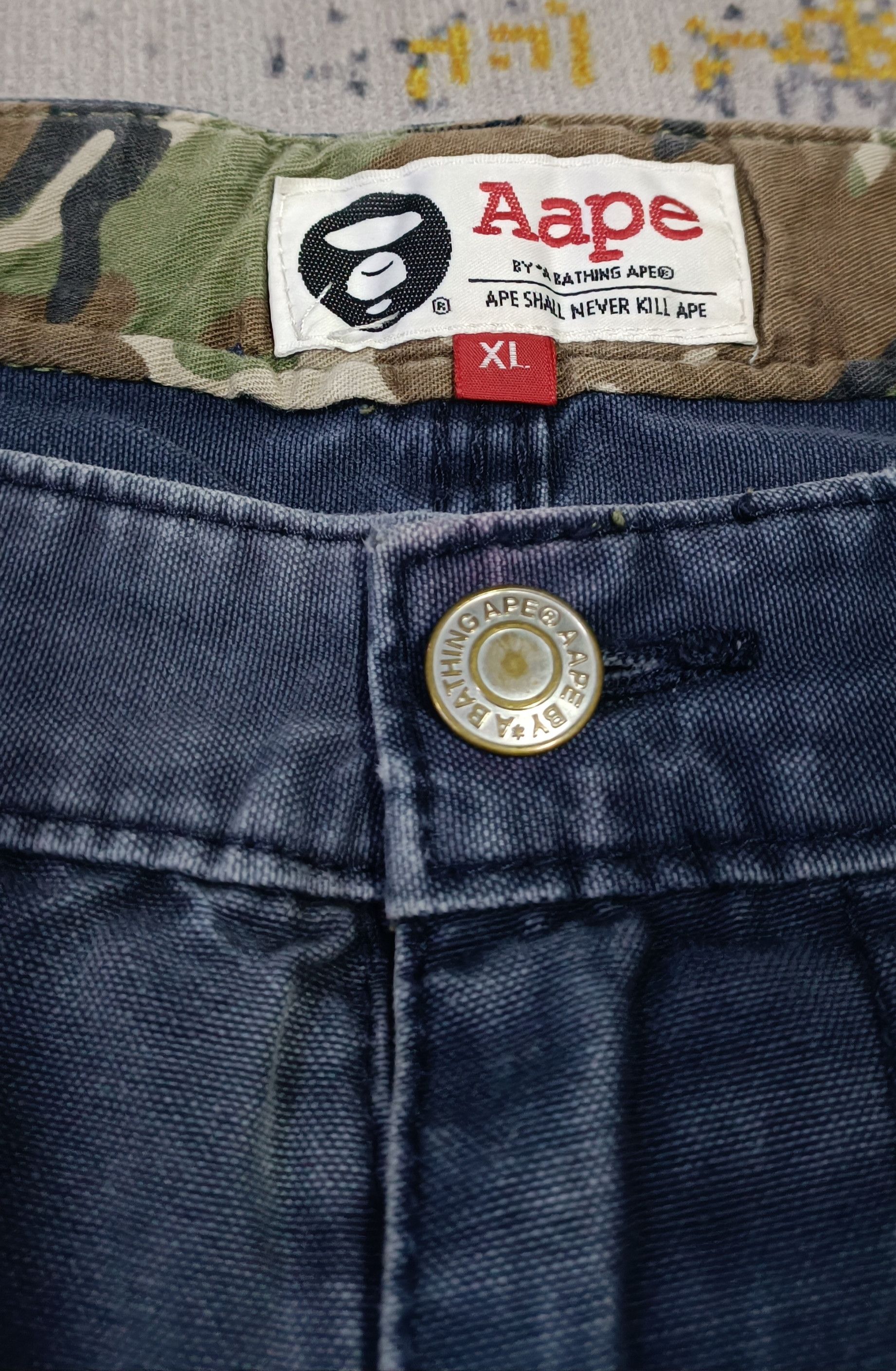 Aape × Bape Aape by Bape - Shorts Pant Size US 36 / EU 52 - 2 Thumbnail