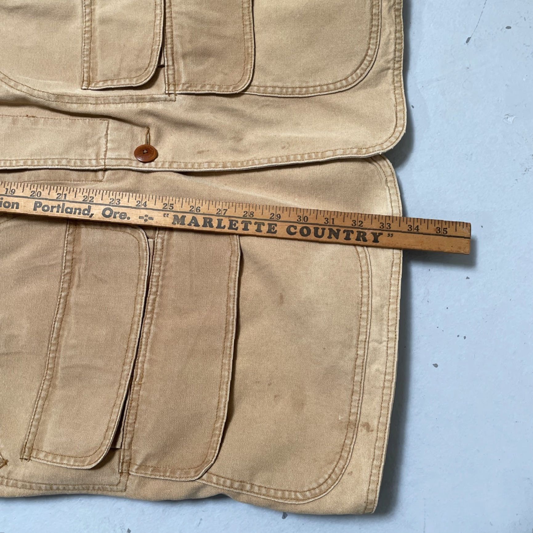 Polo Ralph Lauren Vintage Polo Ralph Lauren Canvas Hunting Chore Work Barn Field Jacket L Mens Brown 90s Army Americana Utility Field Tactical Shooting Parka Jacket Size US L / EU 52-54 / 3 - 5 Thumbnail