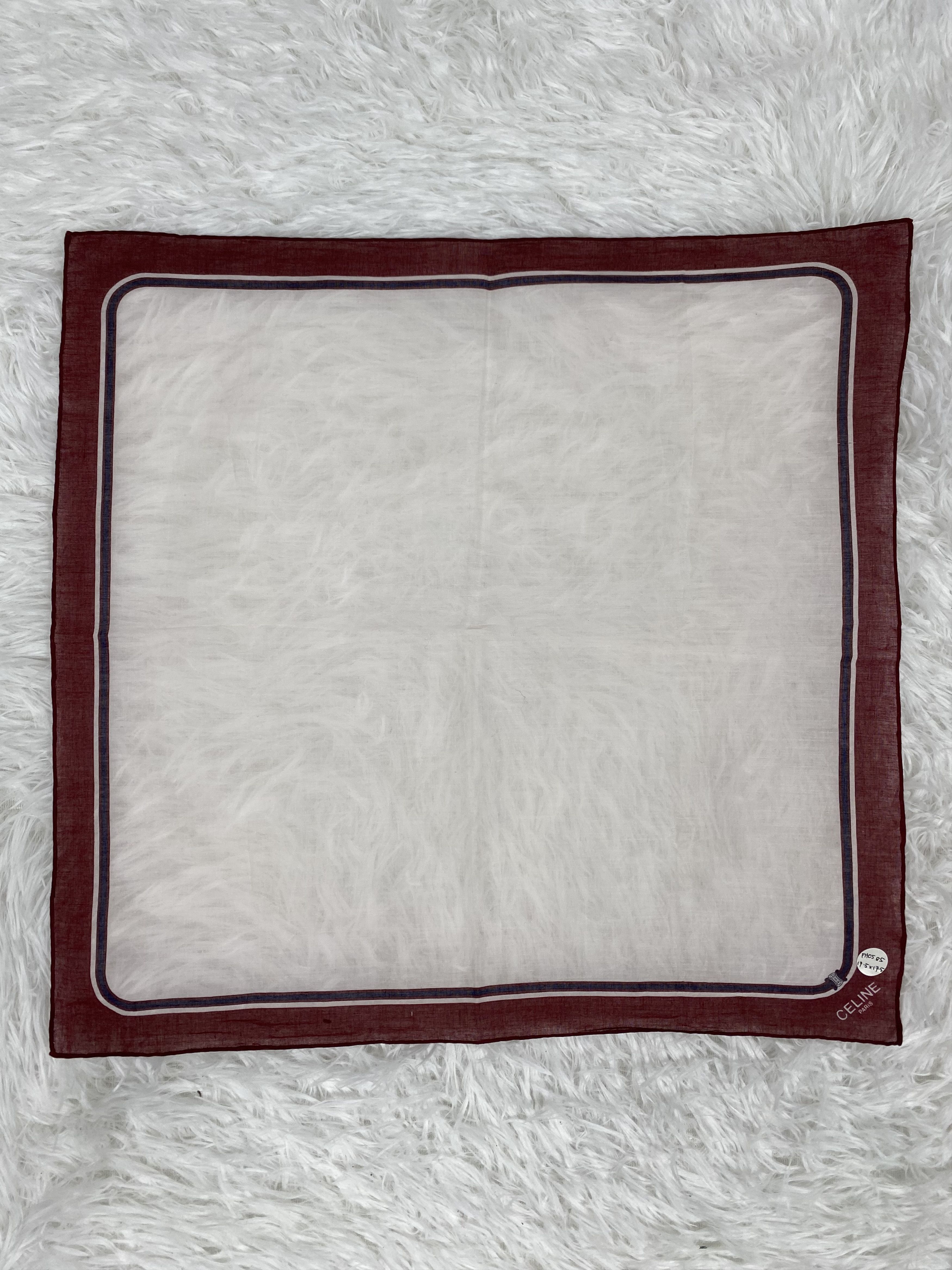 Celine Vintage Celine Handkerchief Neckerchief PH0585 Size ONE SIZE - 3 Thumbnail