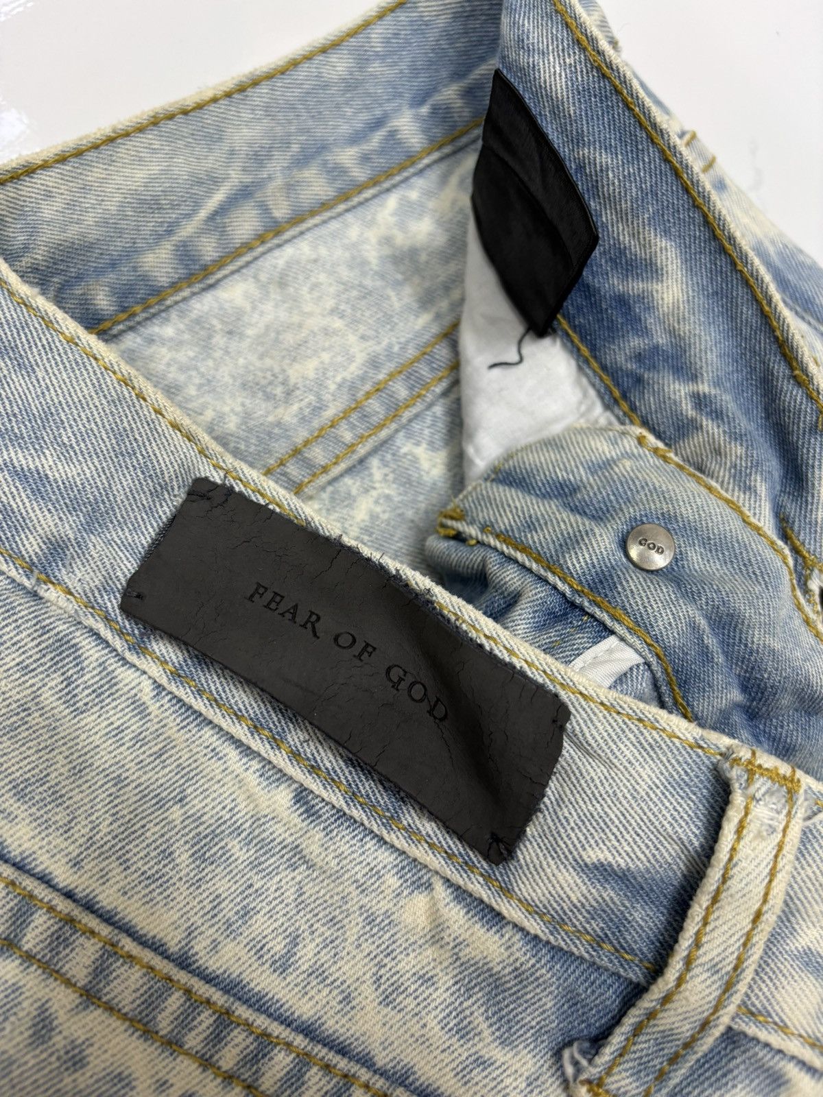 Other FOURTH COLLECTION FOG 2016 4th Ripped Denim Jeans Size US 30 / EU 46 - 16 Thumbnail