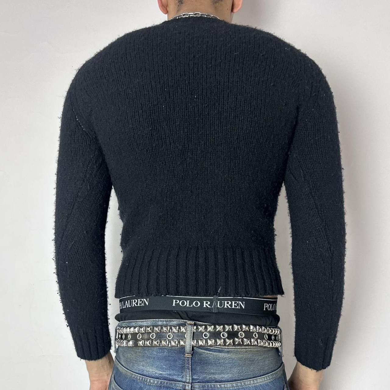 Club Monaco Club Monaco Lambswool Cashmere Black Sweater - Small Size US S / EU 44-46 / 1 - 4 Thumbnail
