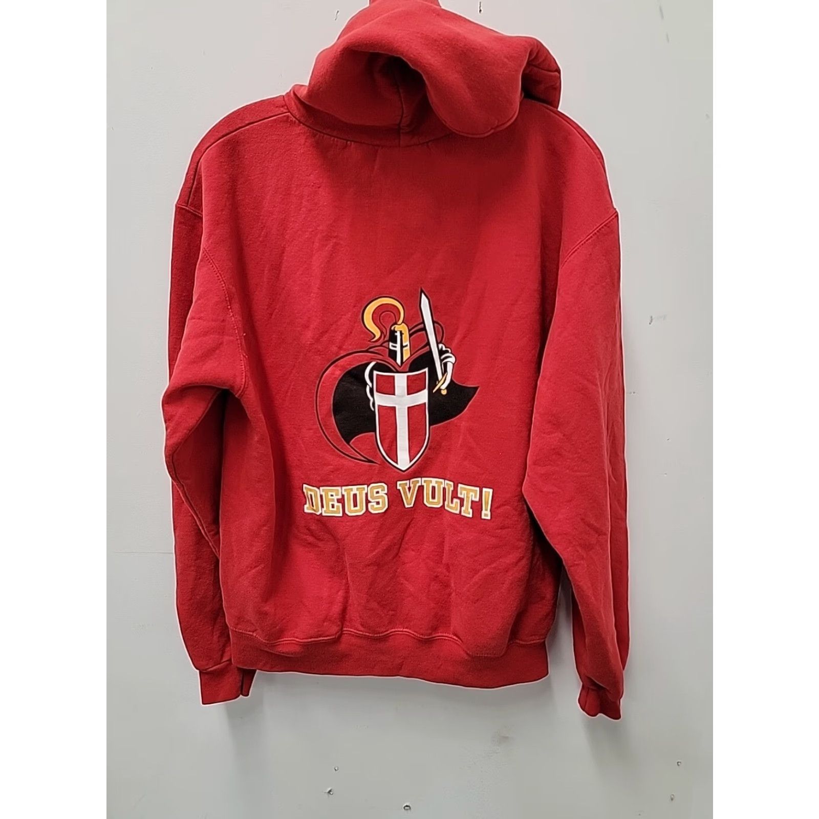 Champion VINTAGE Champion Hoodie Sweatshirt Men Size M Red Bergen Catholic Nj Size US M / EU 48-50 / 2 - 4 Thumbnail
