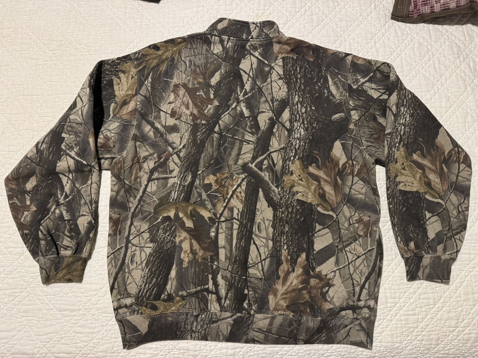 Supreme Small Box Half Zip Pullover Camo | Grailed