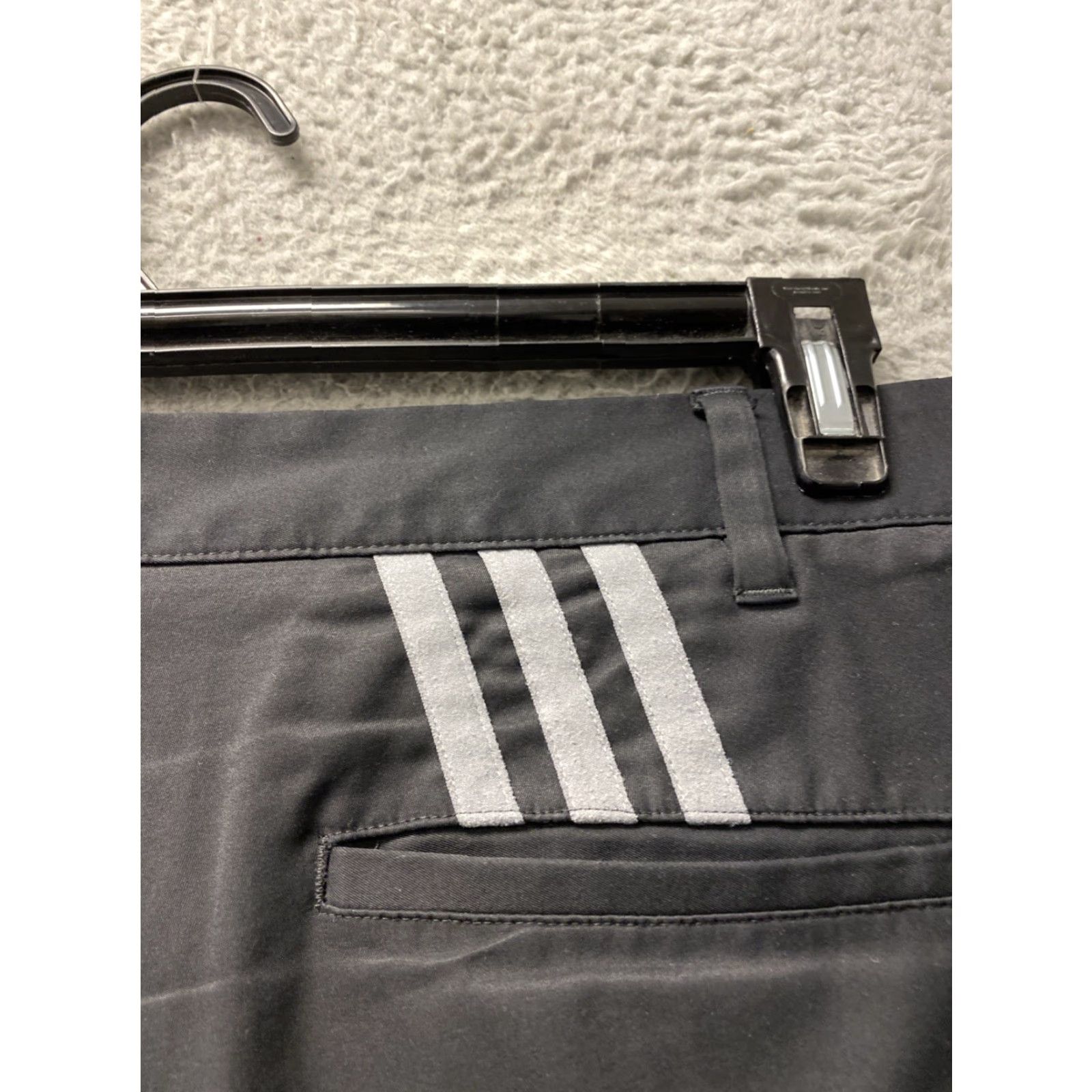 Adidas Adidas Golf Pants Mens 38x34 Black Performance Lightweight /0377 Pants Mens 38 Black Polyester Slim Straight Leg Size US 38 / EU 54 - 7 Thumbnail