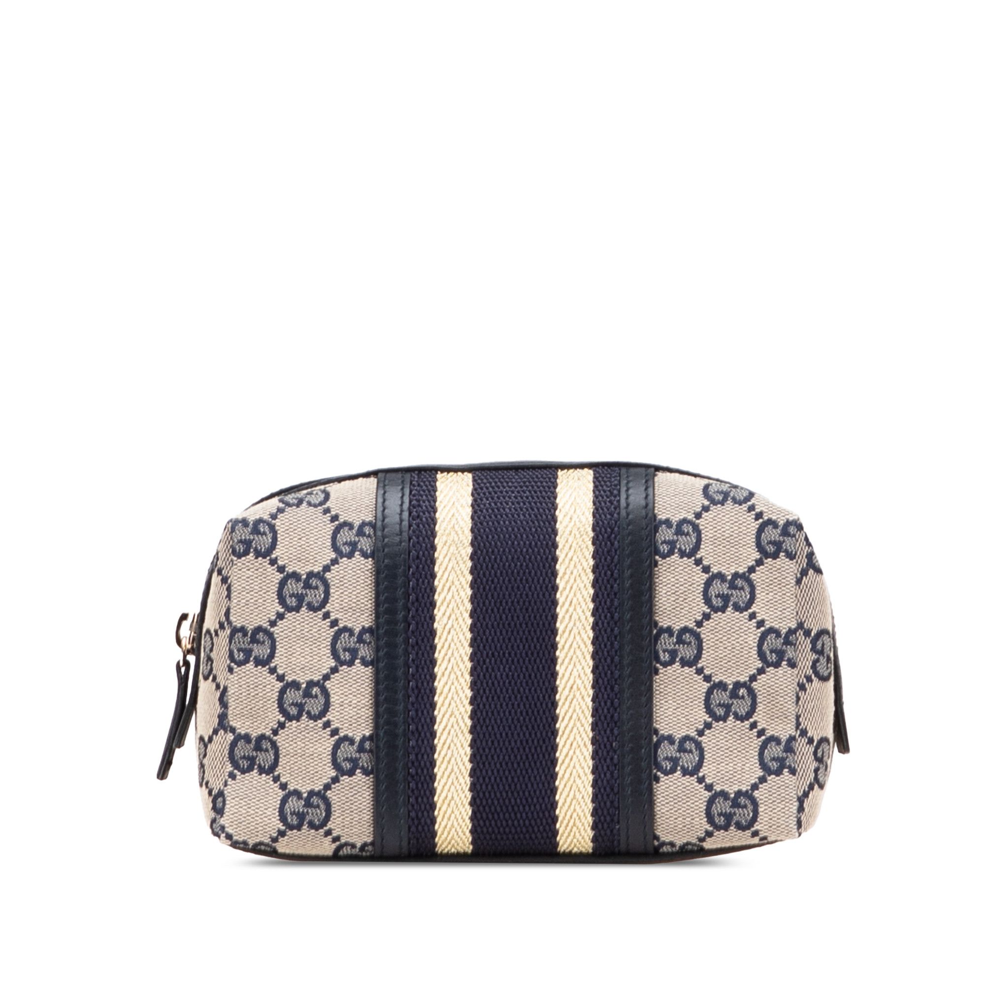 Gucci GG Canvas Web Pouch