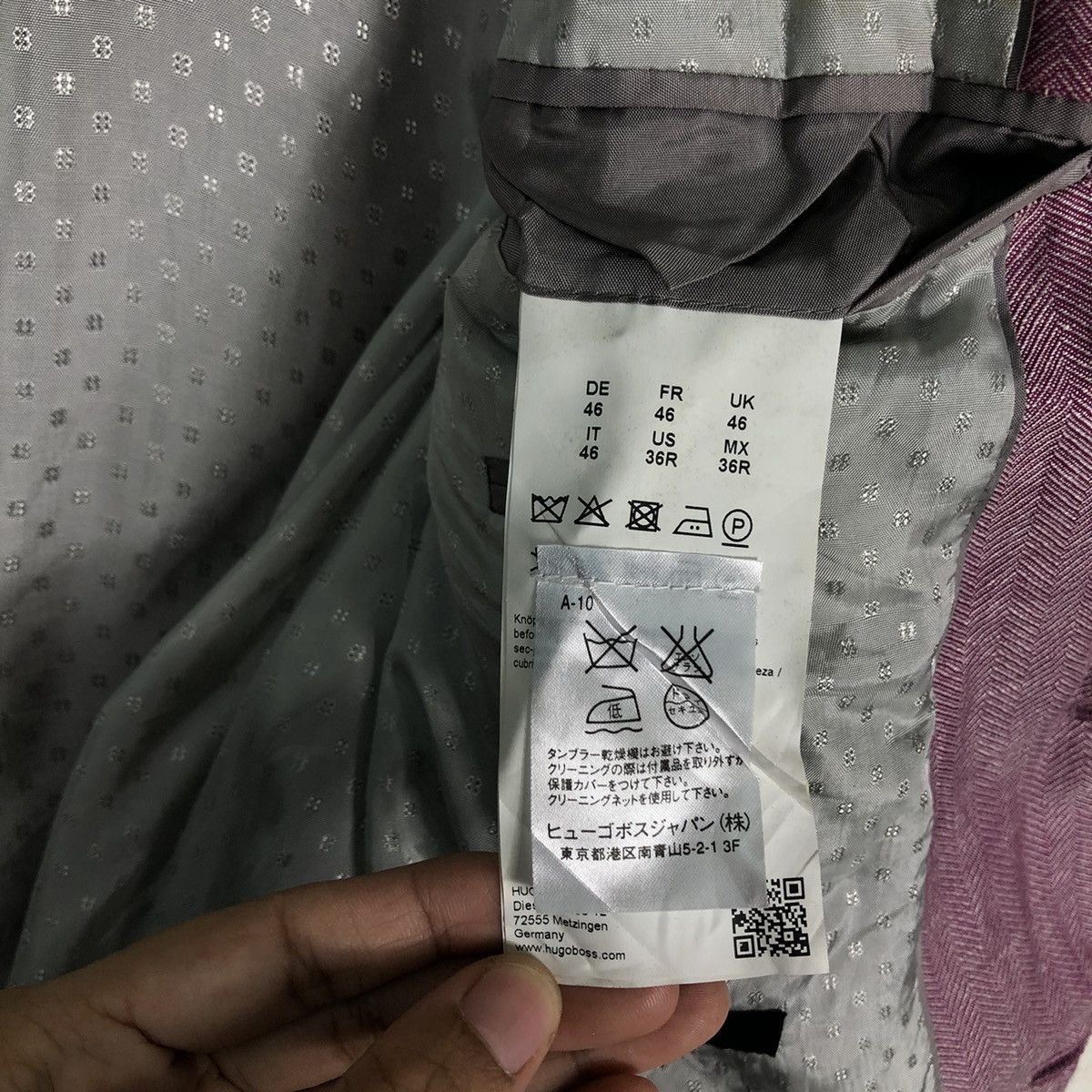 Hugo Boss 🔥Suits Coat Hugo Boss Double Breast Size US M / EU 48-50 / 2 - 15 Thumbnail