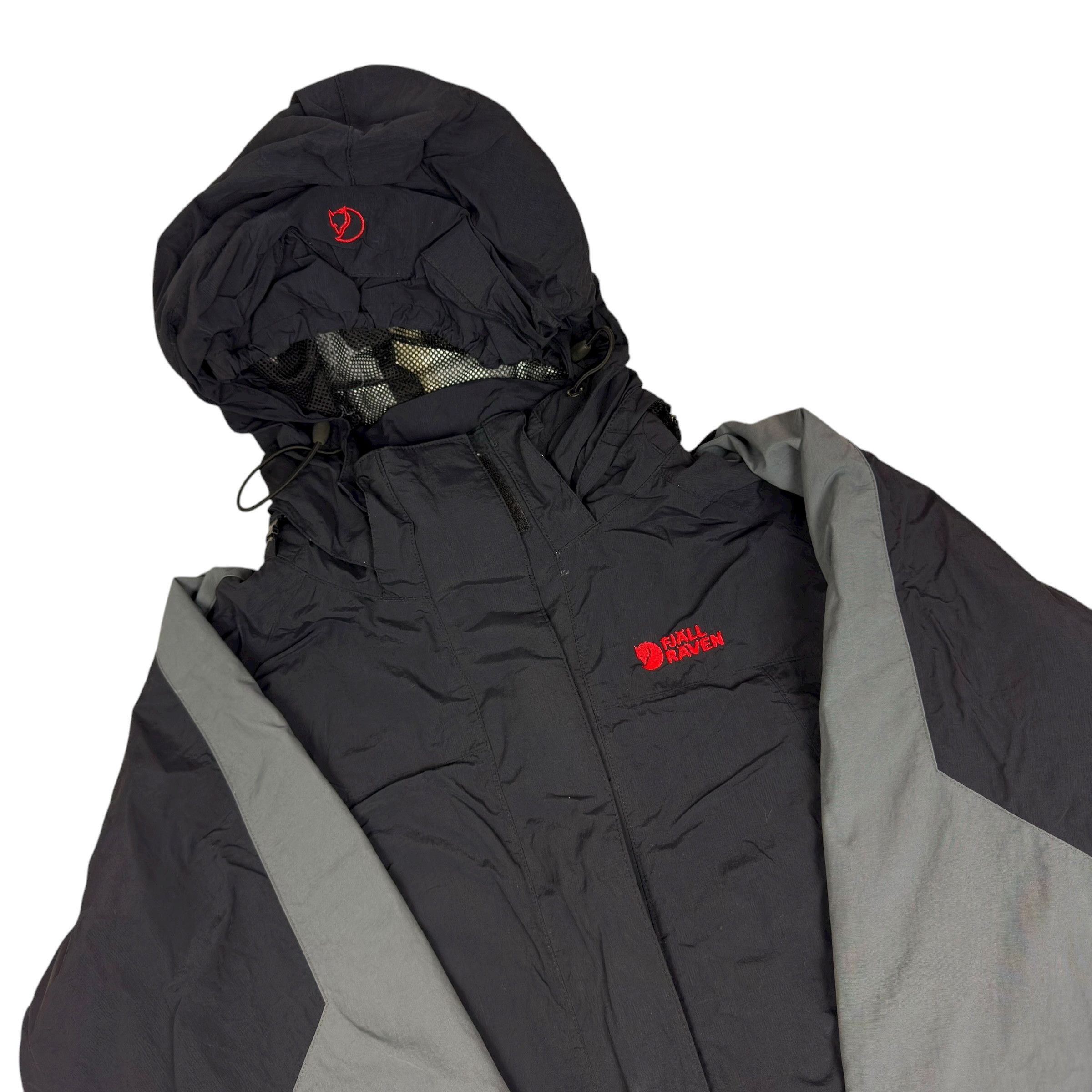 Fjallraven Vintage Fjallraven Black Gray Gore-Tex Jacket Medium Size US M / EU 48-50 / 2 - 4 Thumbnail