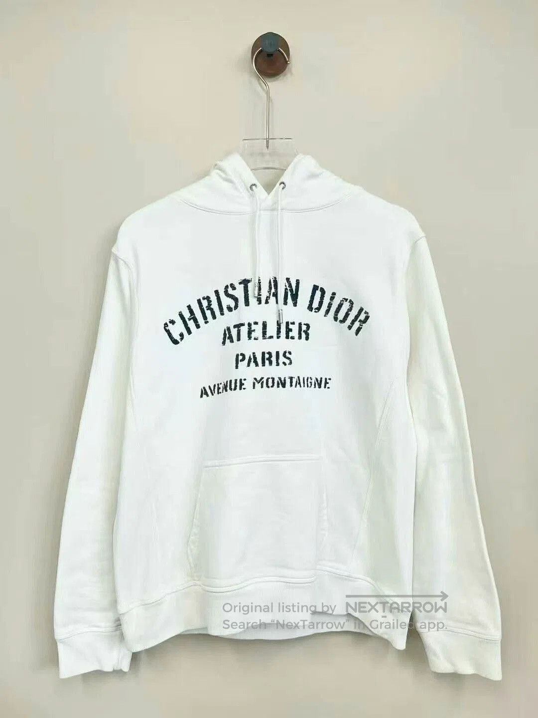 Dior Dior White Logo Hoodie Size M. Size US M / EU 48-50 / 2 - 1 Thumbnail