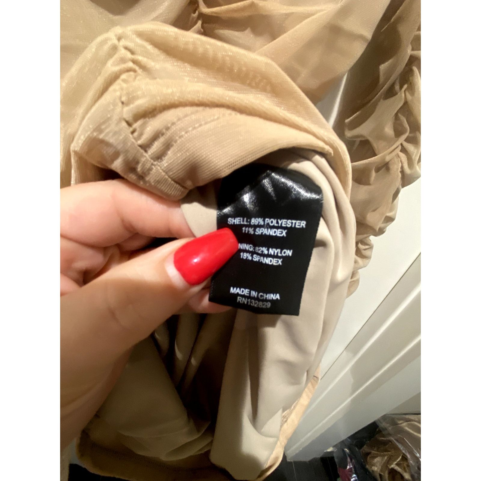 REVOLVE MICHAEL COSTELLO X REVOLVE Square Neckline Mini Dress XL Size XL / US 12-14 / IT 48-50 - 4 Thumbnail