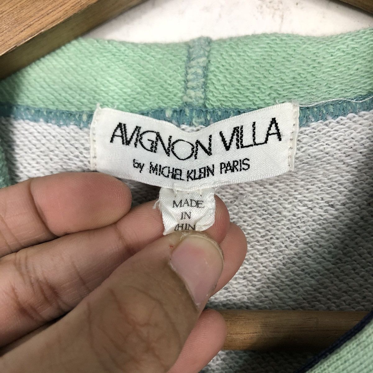 Japanese Brand × Michel Klein 📌Light Hoodie Long Sleeve Avignon Villa Michel Klein Size US M / EU 48-50 / 2 - 17 Thumbnail