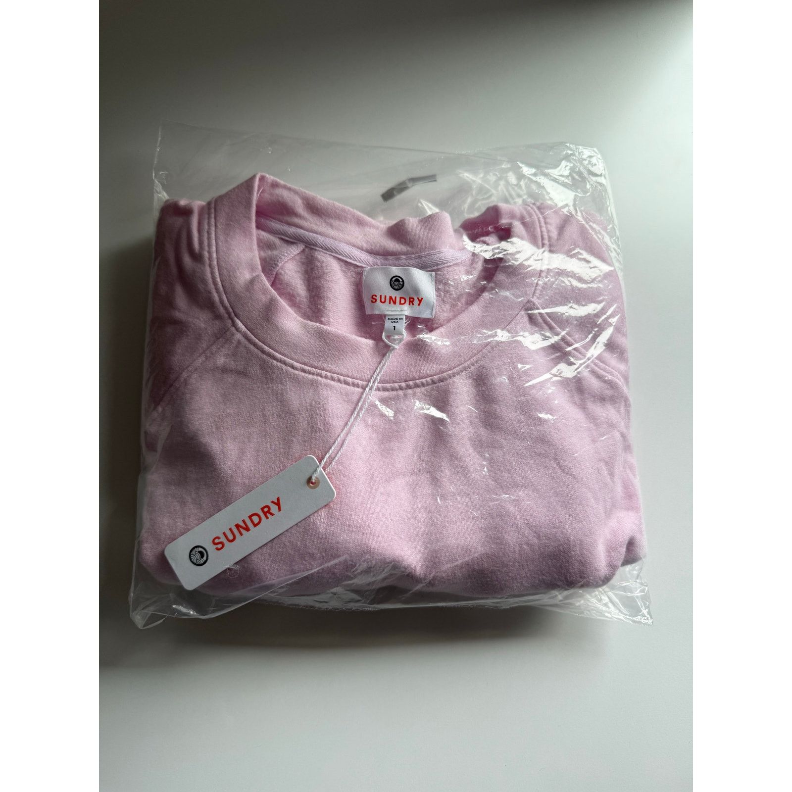 Sundry New Sundry Raglan Sweatshirt - Pink - Small - $124 Size S / US 4 / IT 40 - 7 Thumbnail