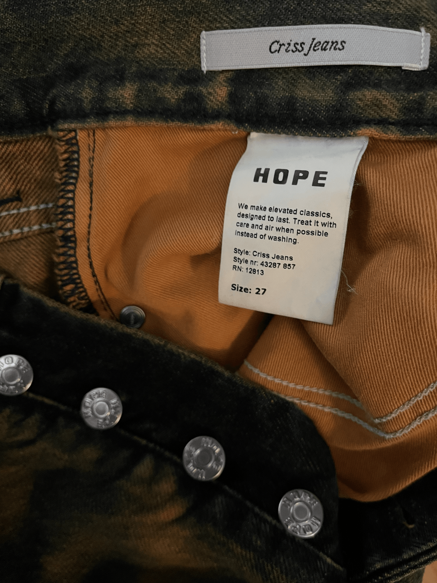 Hope Criss Jeans HOPE Size US 27 - 5 Thumbnail
