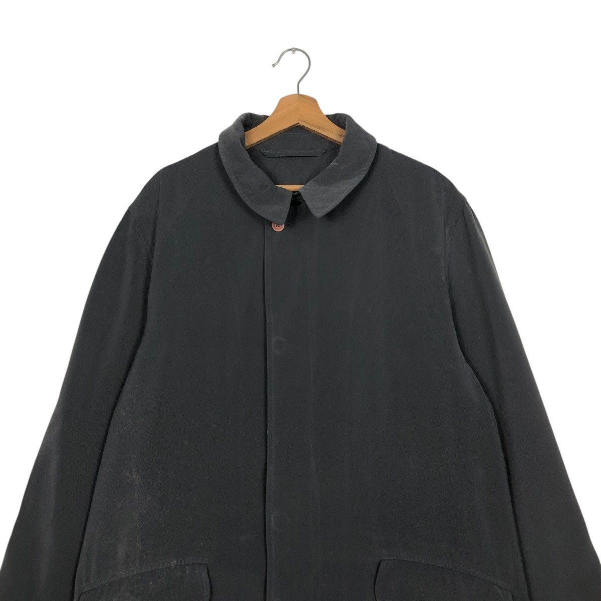 Giorgio Armani 🔥RICH GREY VINTAGE LONG JACKET GIORGIO ARMANI CLASSICO ITALY Size US M / EU 48-50 / 2 - 3 Thumbnail