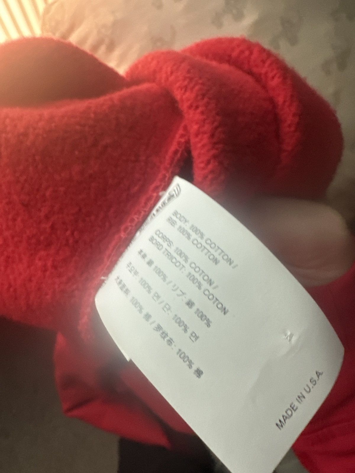 Chrome Hearts Chrome hearts “Hollywood” Red Cross crew neck Size US L / EU 52-54 / 3 - 8 Thumbnail