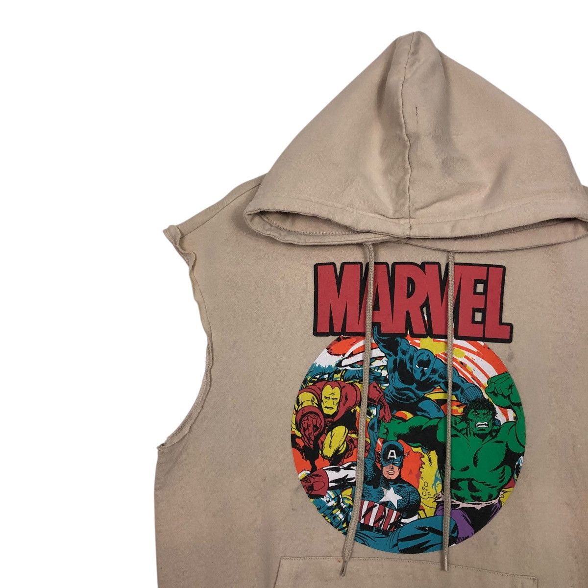Cartoon Network 🔥VINTAGE VEST HOODIE STYLE PULL OVER MARVEL BIG LOGO Size US M / EU 48-50 / 2 - 9 Thumbnail