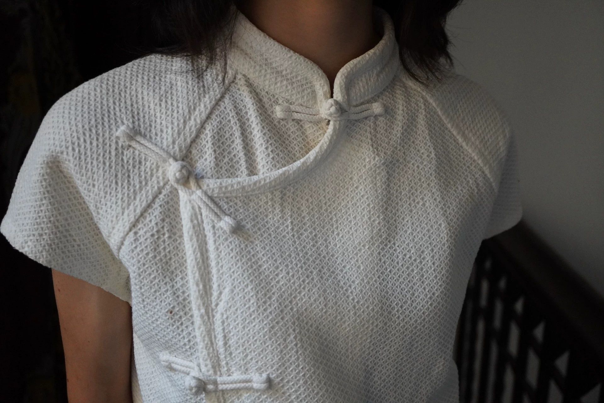 Issey Miyake Issey Miyake 1990s Plantation Chinese Top M Size M / US 6-8 / IT 42-44 - 8 Thumbnail