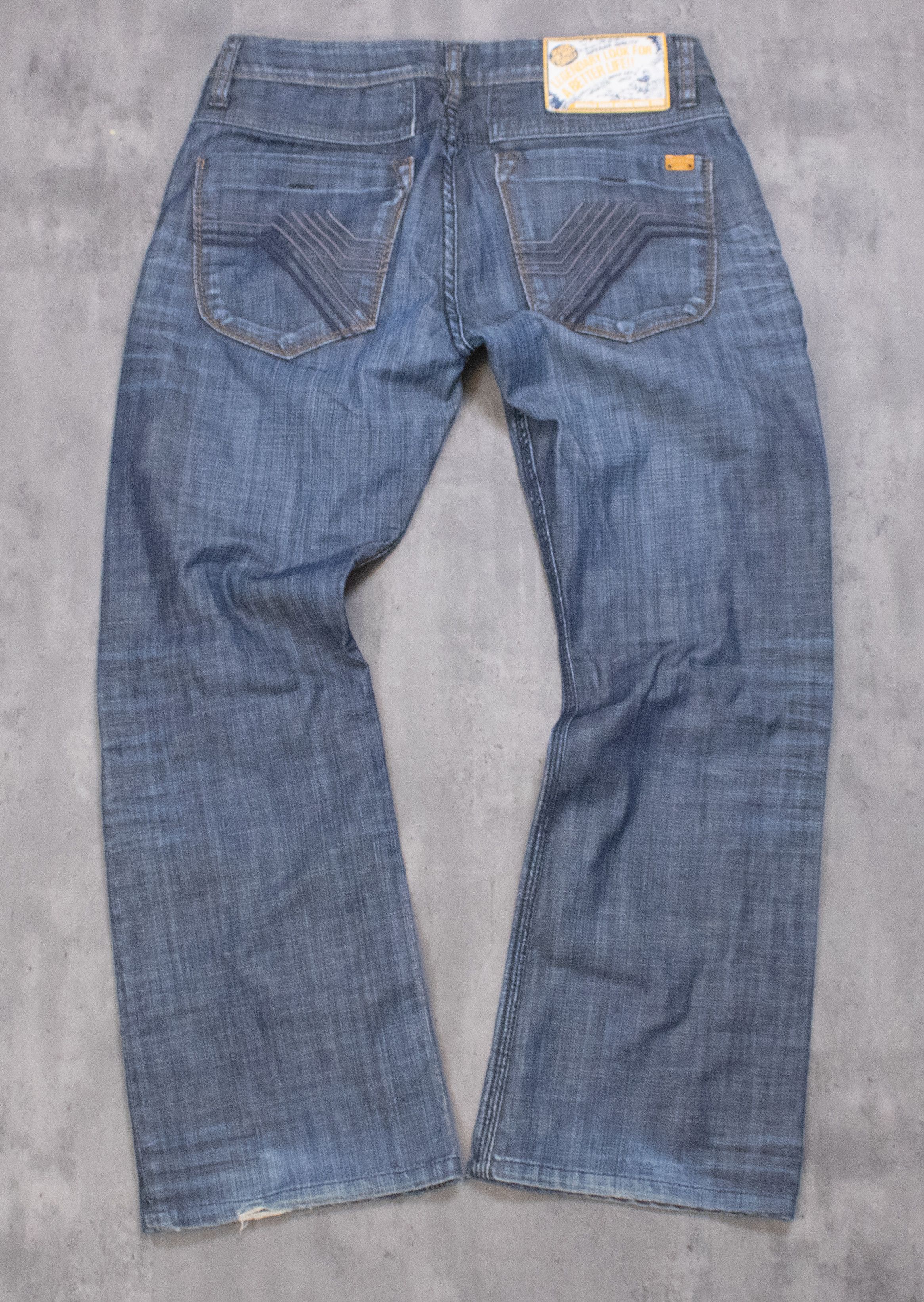 Buffalo David Bitton Y2K 2000's Buffalo David Bitton Baggy Wide Legged Denim Size US 32 / EU 48 - 13 Thumbnail
