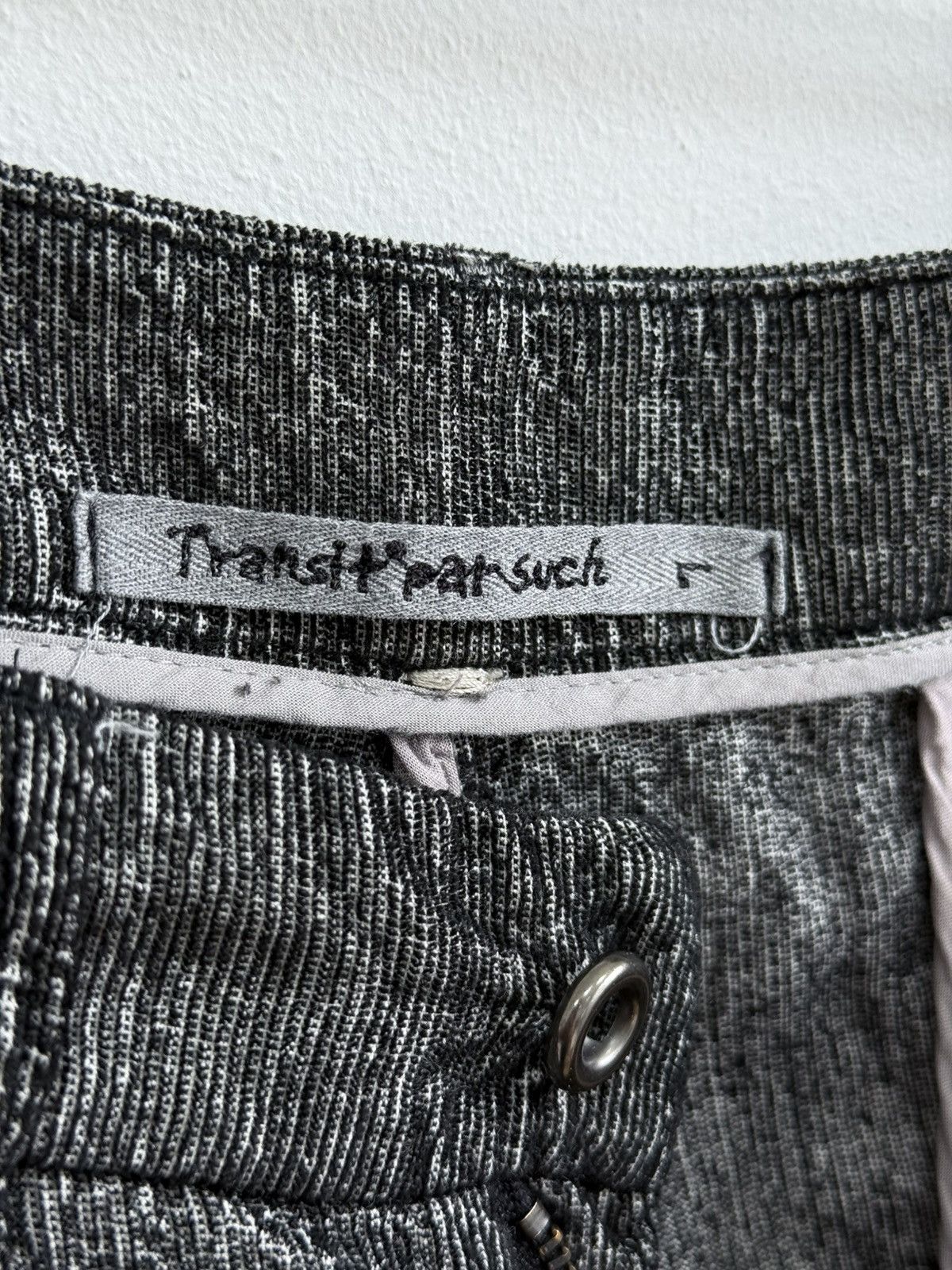 Transit Transit Par Such Metallic Pants Avant Garde Size 27" / US 4 / IT 40 - 8 Thumbnail