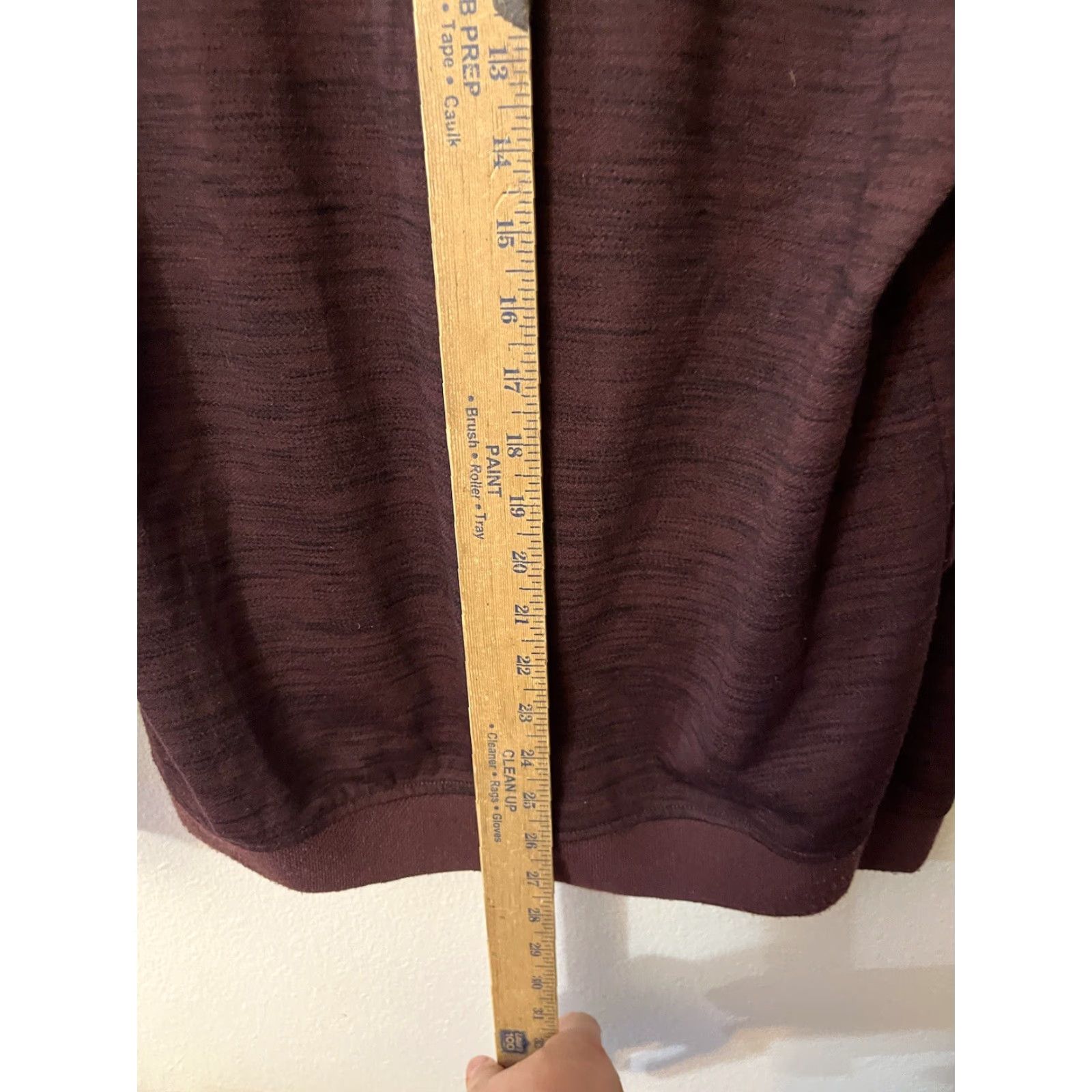 Vince Camuto Vince Camuto Sweater Mens L Red 1/4 Zip Pullover Stretch Golf Knit Zipper Size US L / EU 52-54 / 3 - 4 Thumbnail
