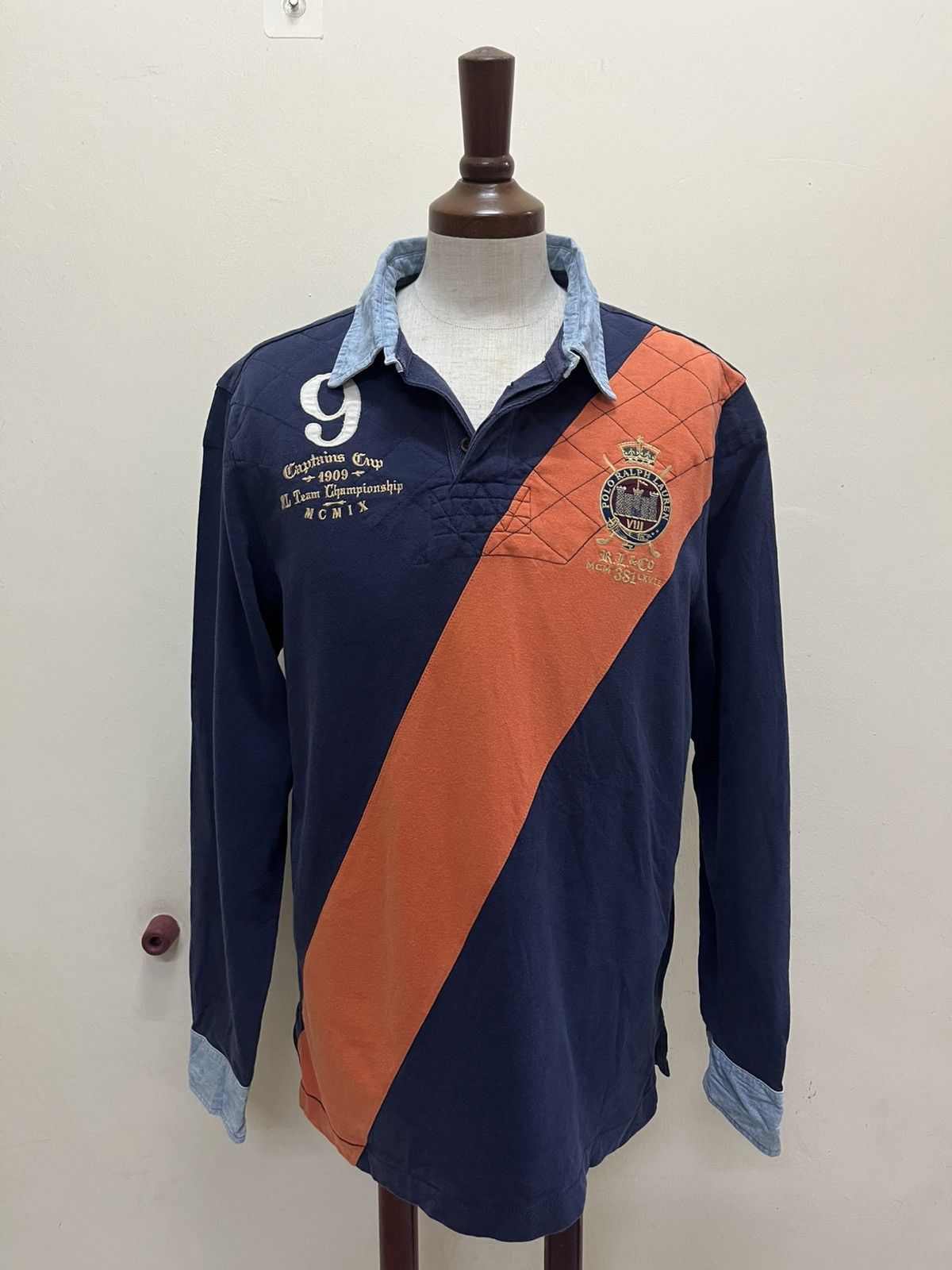 Polo Ralph Lauren Vintage Polo Ralph Laurent Custom Fit Size US XL / EU 56 / 4 - 17 Thumbnail