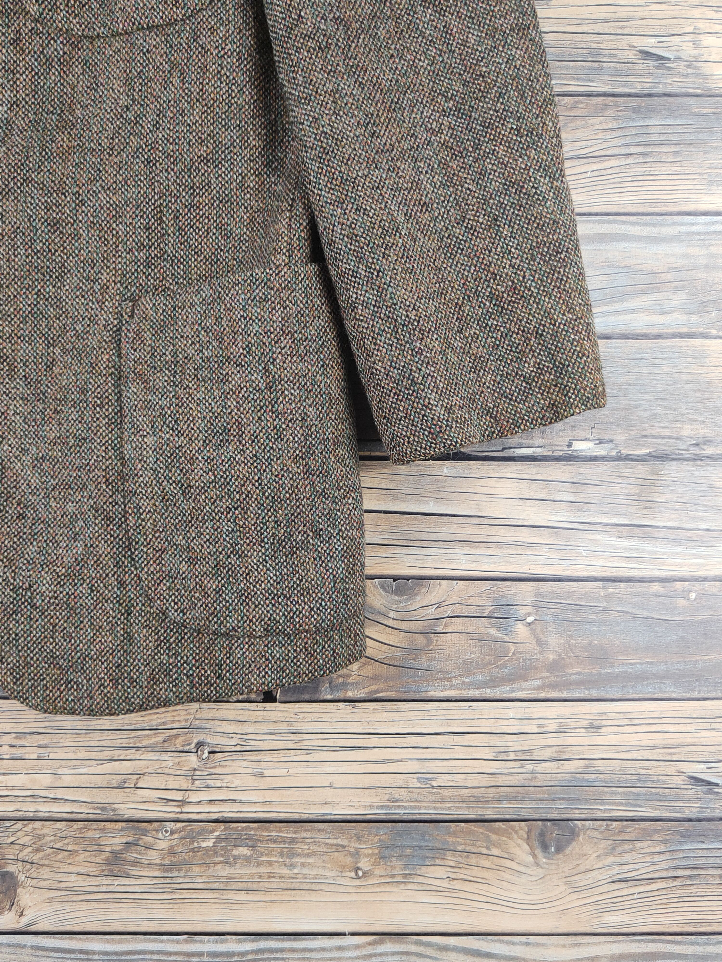 Vintage Vintage Collection by Hi.mode Beige Wool Blazers Size US M / EU 48-50 / 2 - 6 Thumbnail