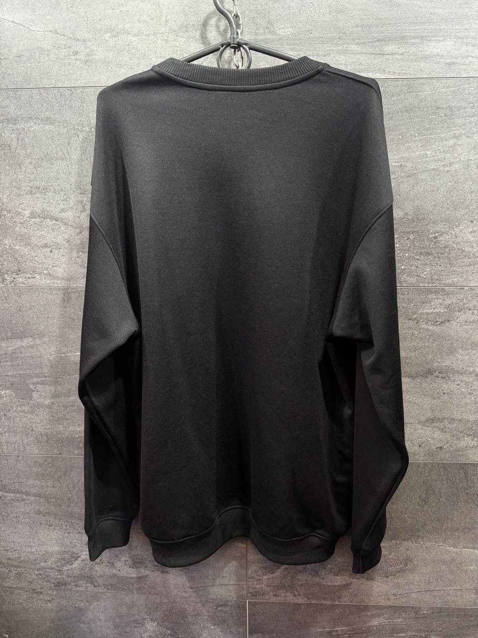 Moschino Moschino Couture Black Logo Print Cotton Sweatshirt Size XL Size US XL / EU 56 / 4 - 12 Thumbnail