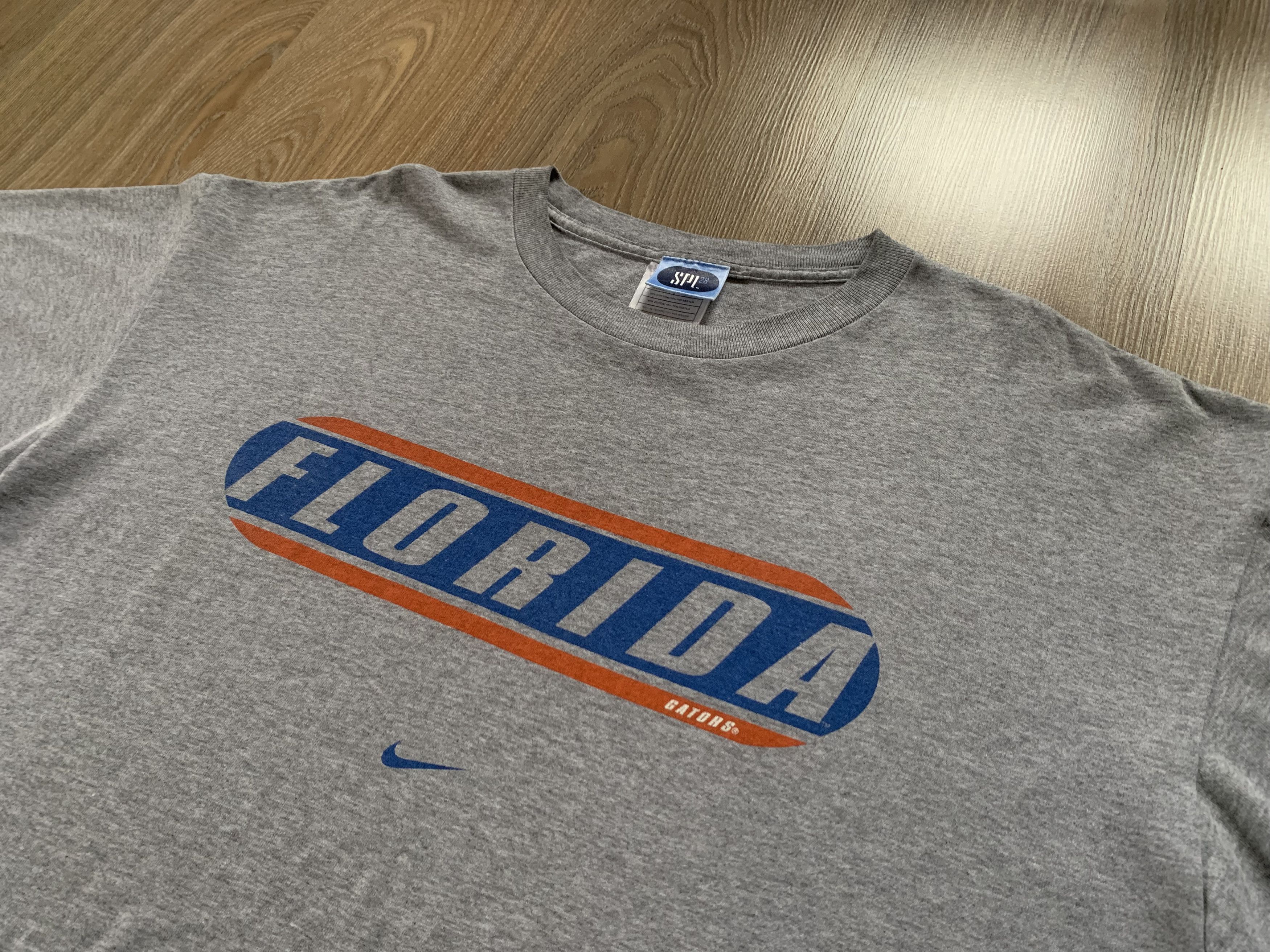Nike Vintage Nike Florida Printed T Shirt Size US XL / EU 56 / 4 - 4 Thumbnail