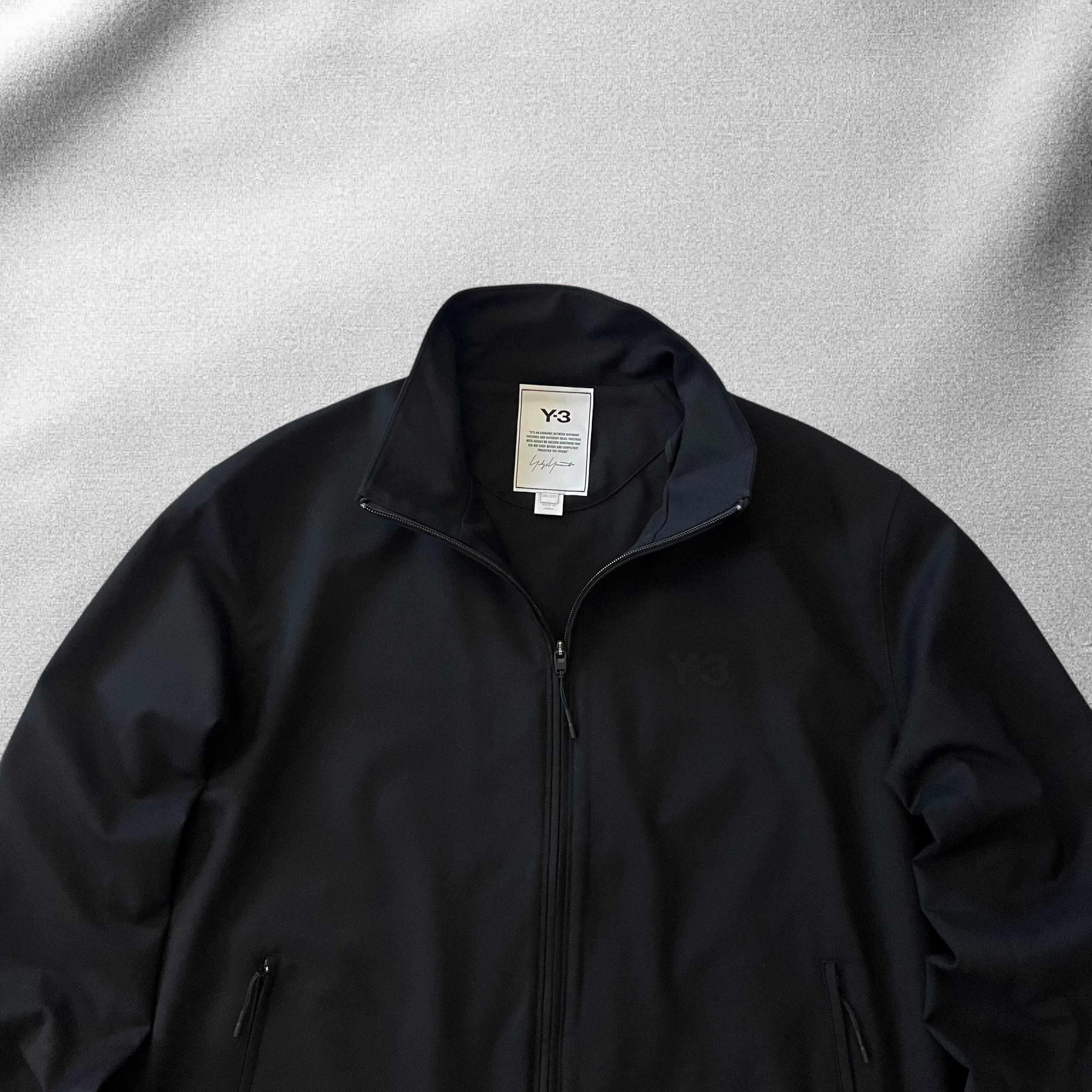 Y-3 Yohji Yamamoto Adidas Black Track Jacket Japan Style