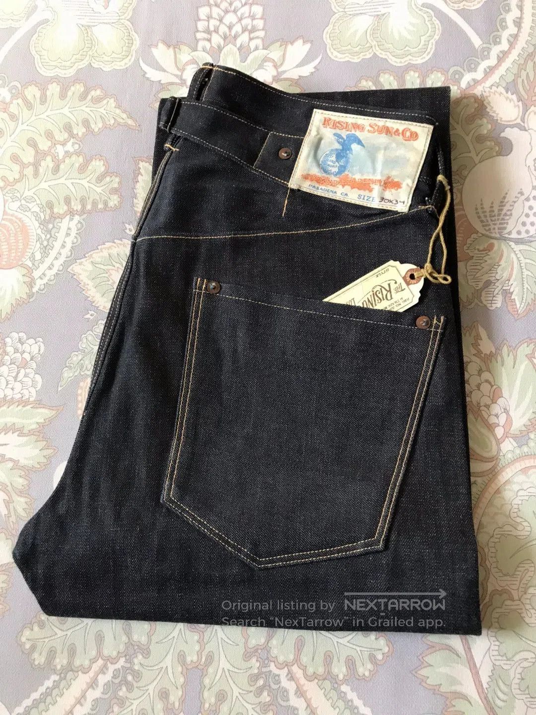 Rising Sun & Co. Rising Sun Yukon Parisian Button Jeans. Size US 30 / EU 46 - 1 Thumbnail