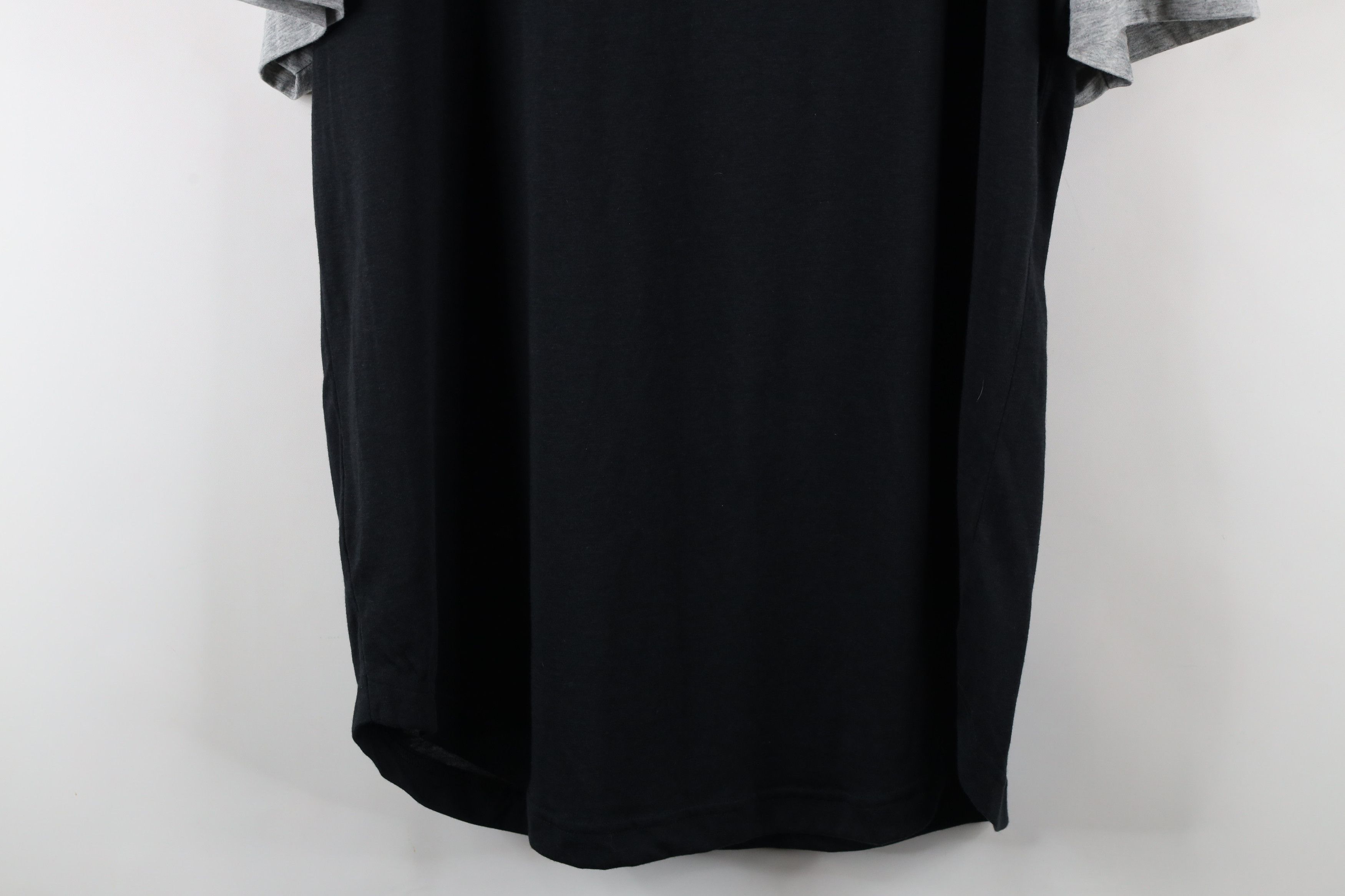 Nike × Vintage Nike Mini Swoosh San Francisco Giants Henley T-Shirt Black Size US XL / EU 56 / 4 - 12 Thumbnail