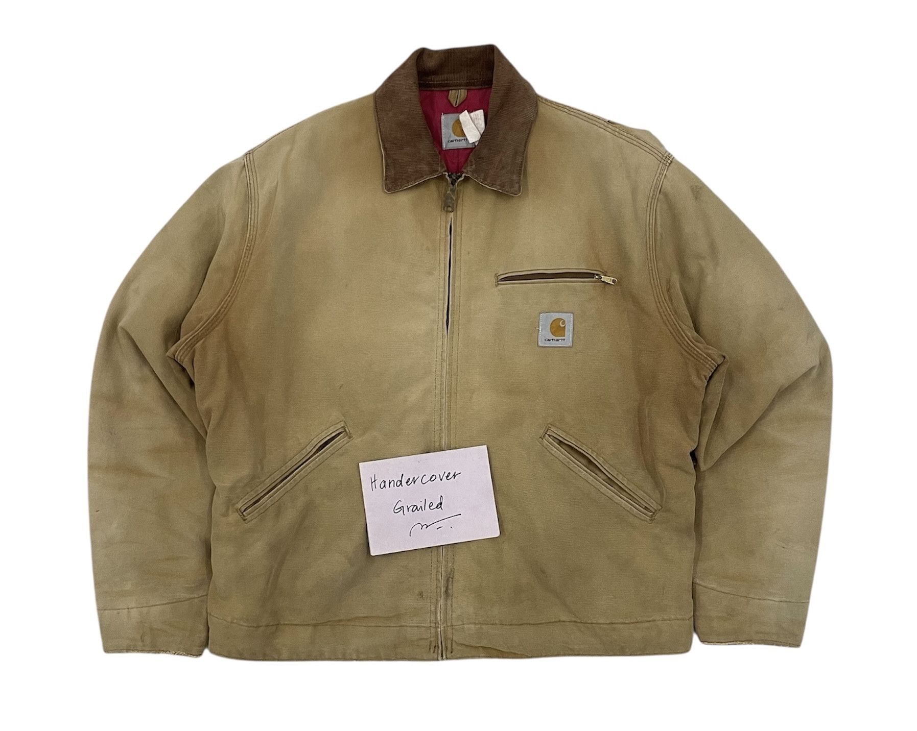 Carhartt J108 ブラウンジャケット M Carhartt × Carhartt Wip × Vintage Vintage Carhartt Detroit Jacket