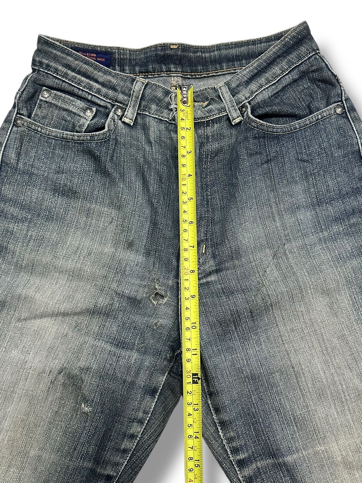 Edwin × Japanese Brand Edwin Vintage Flare Style With Faded Wash Size US 26 / EU 42 - 15 Thumbnail